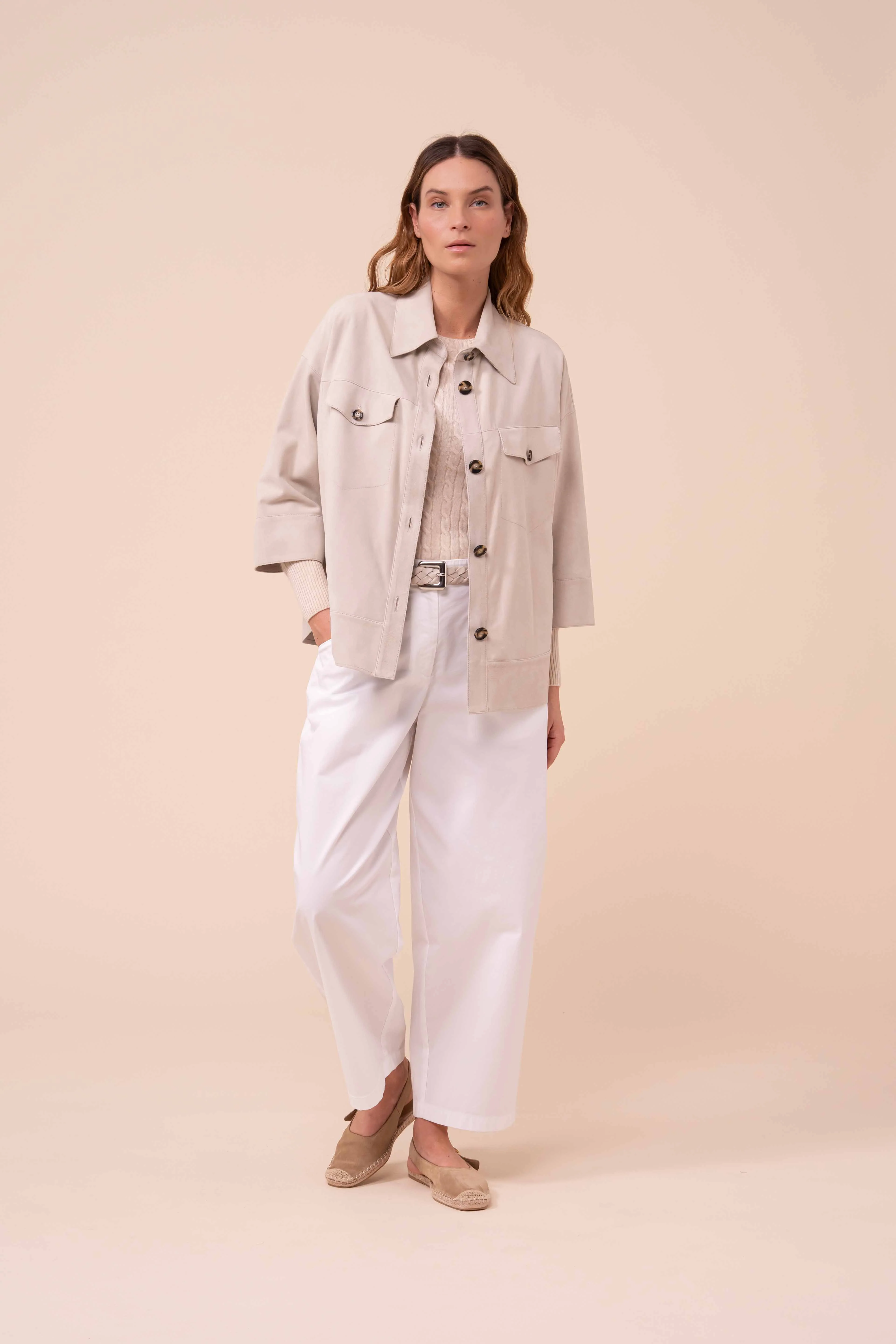 Alo Suede Shirt Jacket - Image 2