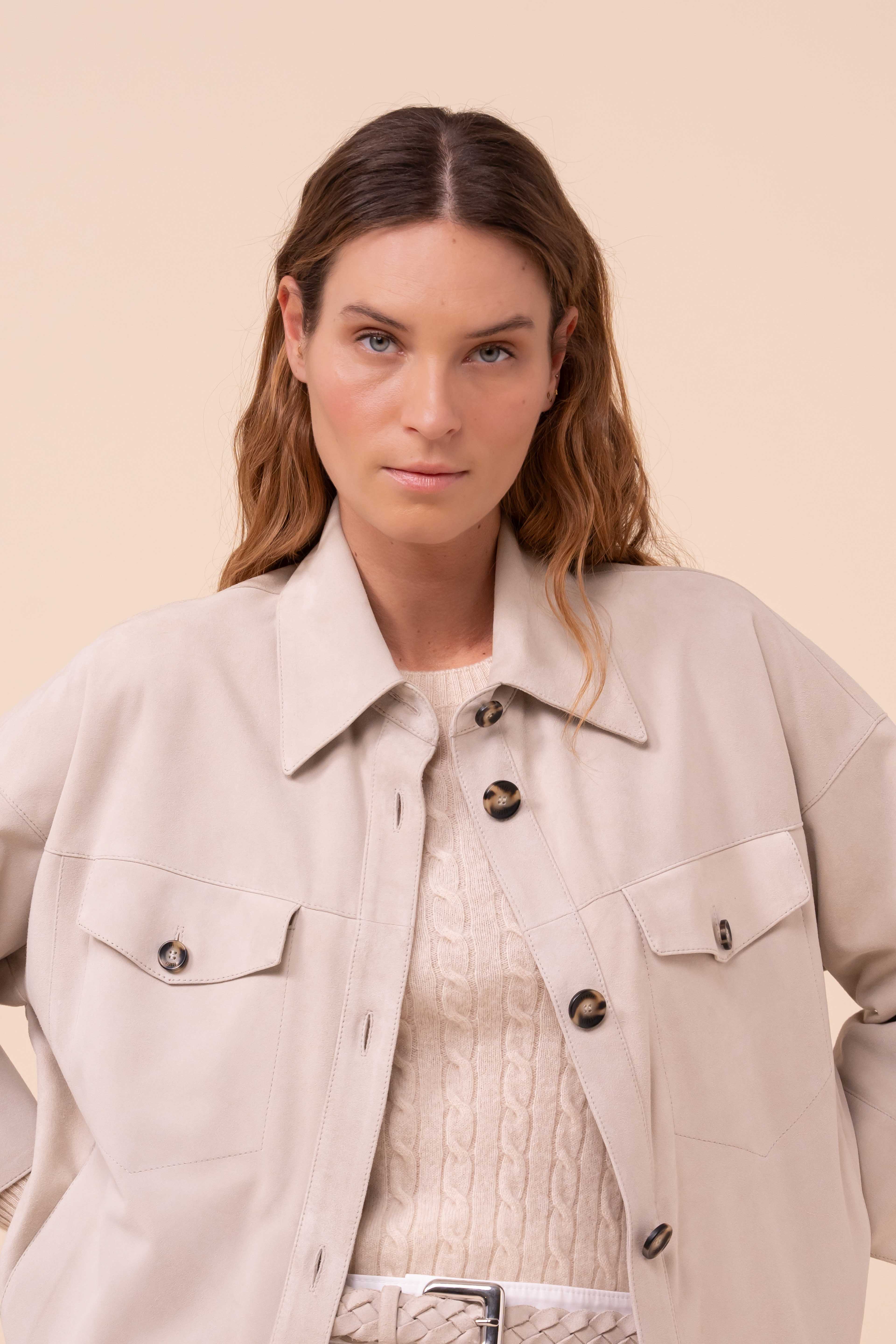 Alo Suede Shirt Jacket - Image 4