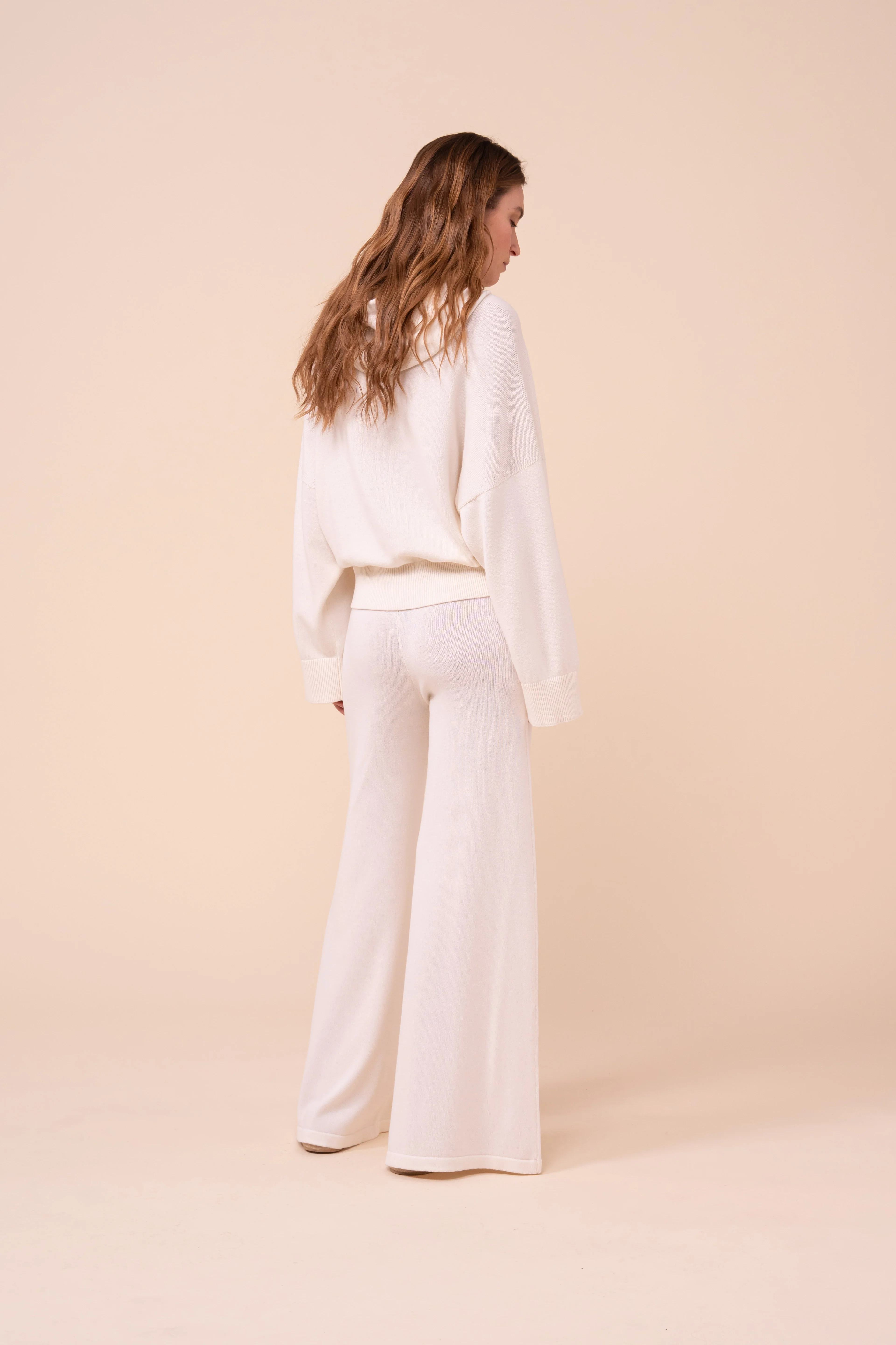 Arte Cotton and Cashmere Knit Pants - Image 3