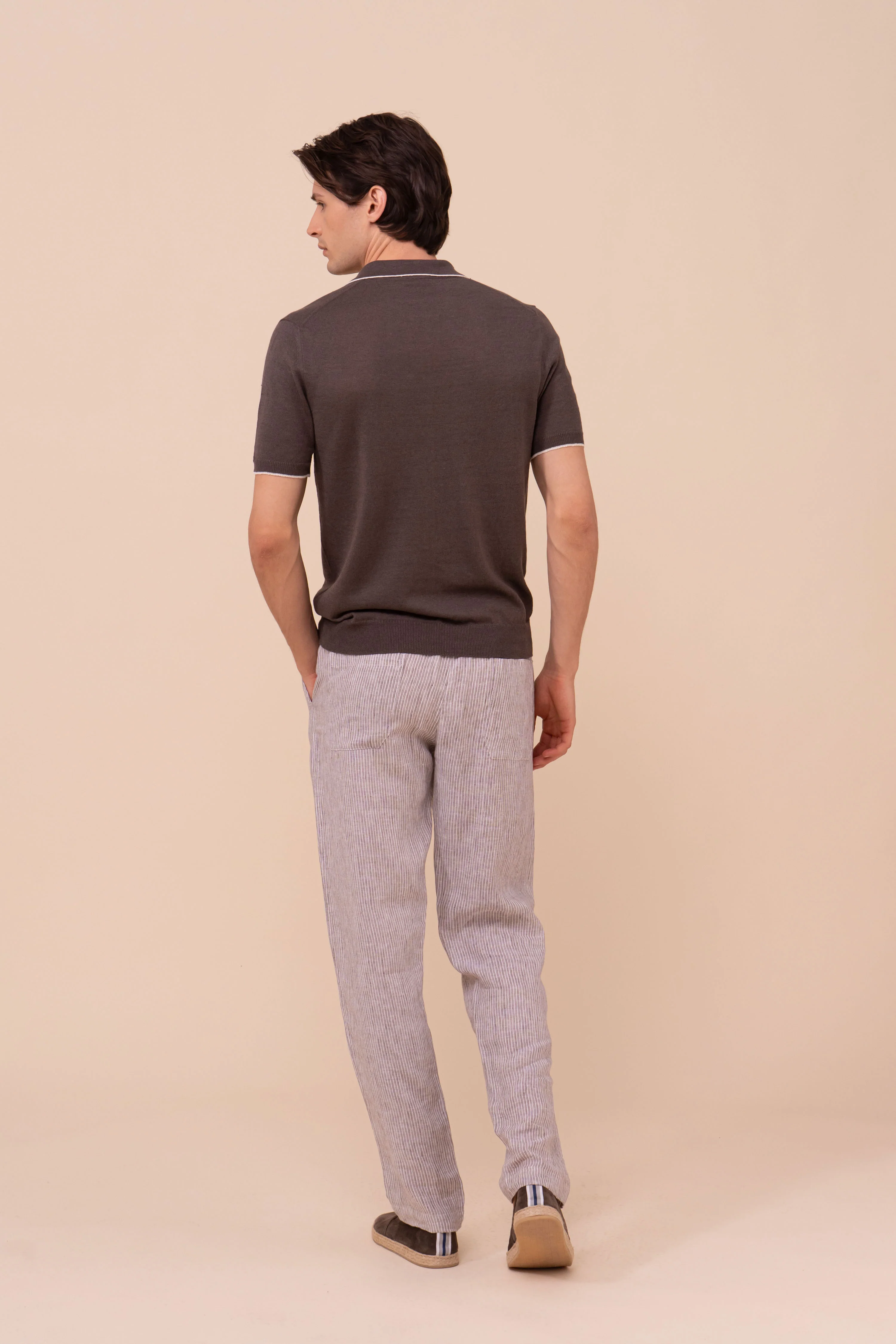 Bonifacio Linen Striped Pants - Image 3