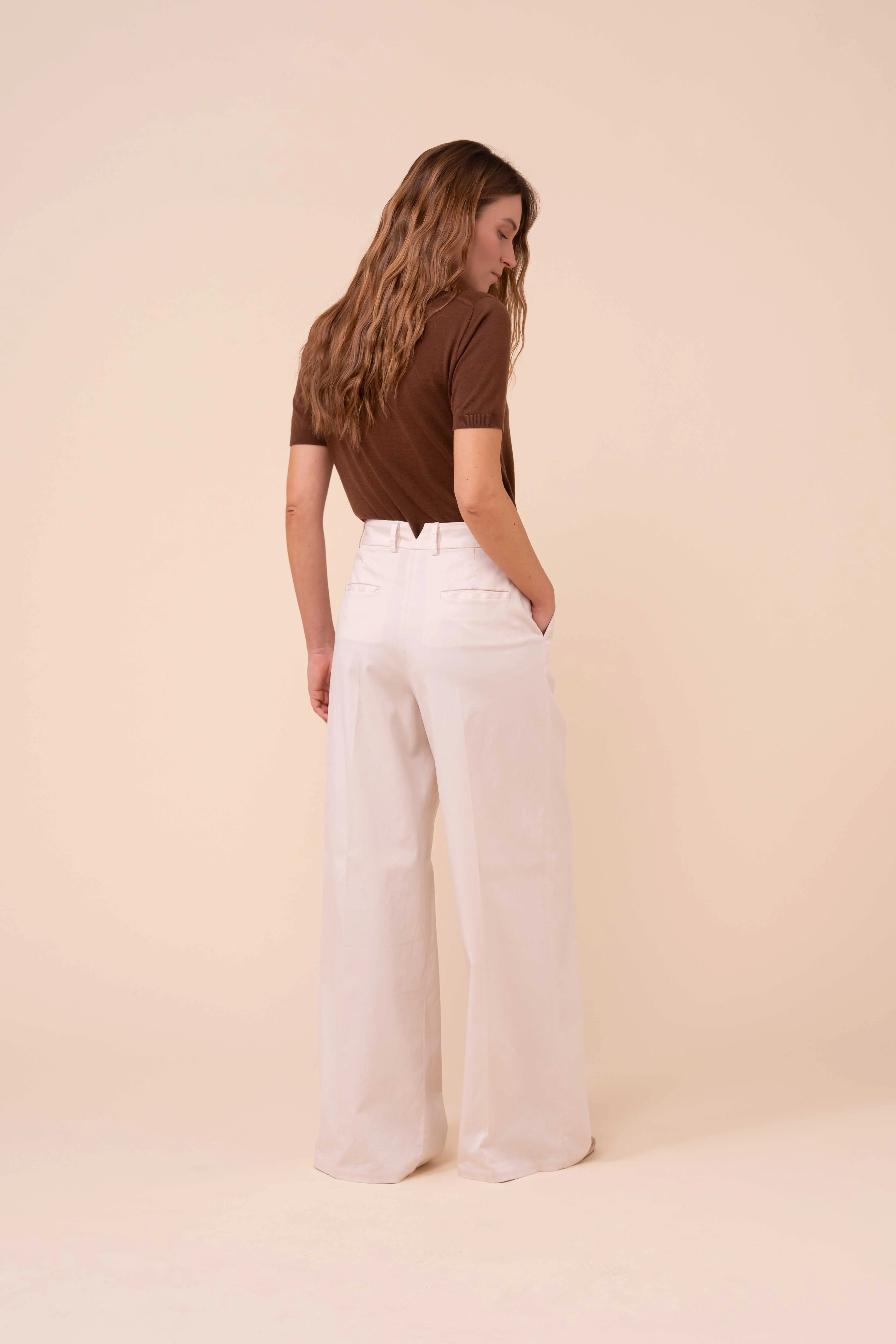 Carlo Cotton and Lyocell Wide-Leg Pants - Image 3