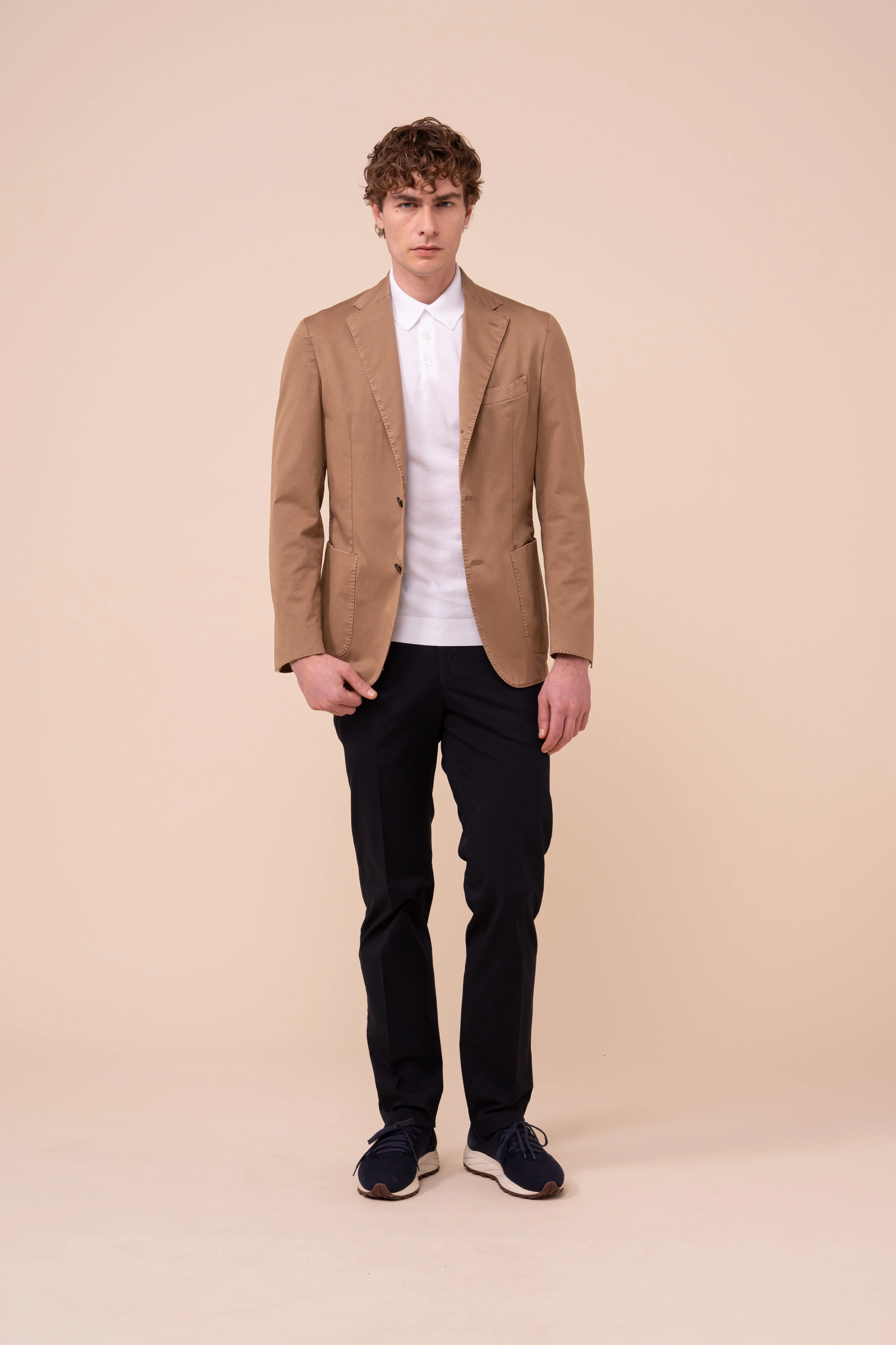 Cremona Cotton Drill Single-breast Blazer - Image 2