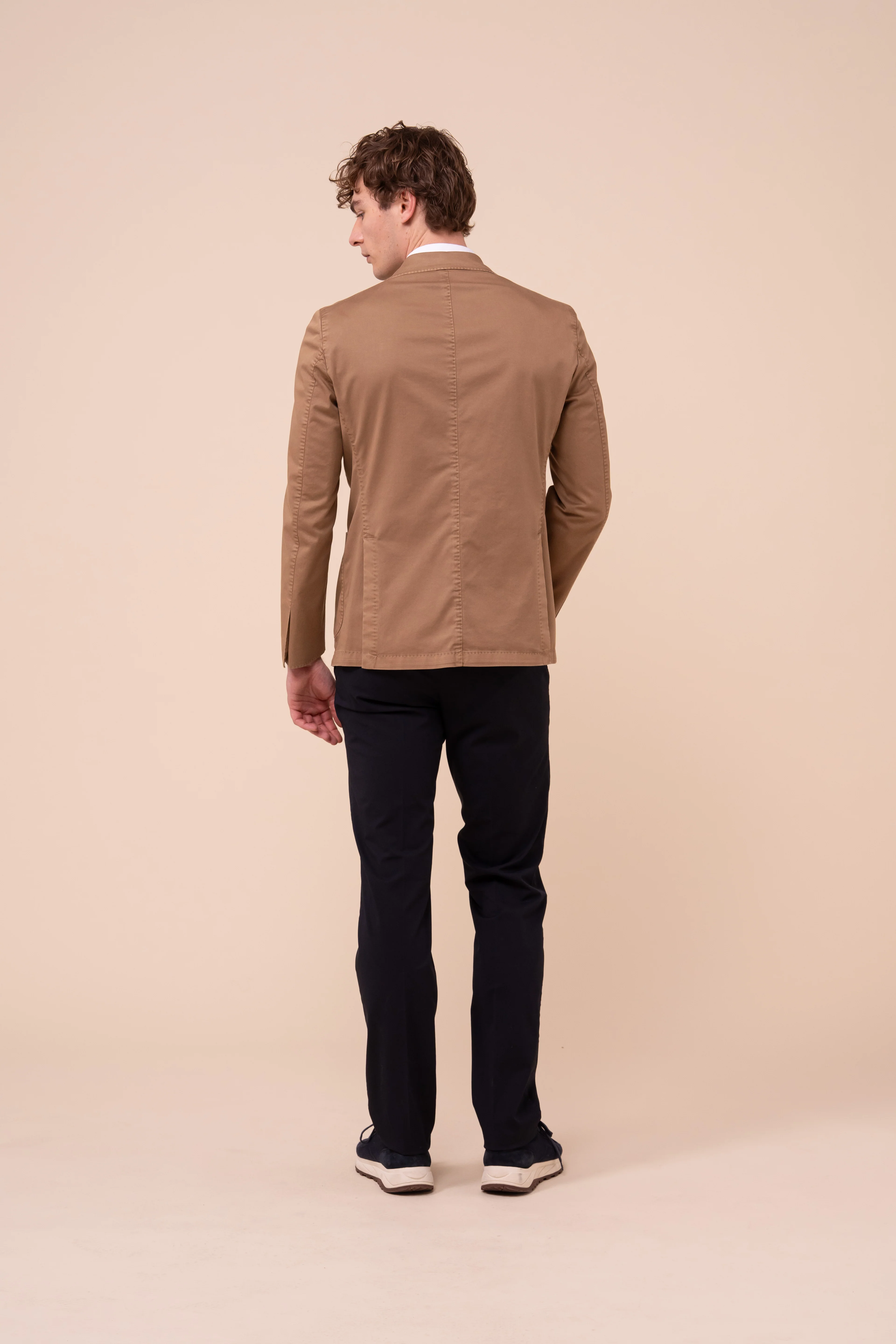 Cremona Cotton Drill Single-breast Blazer - Image 3