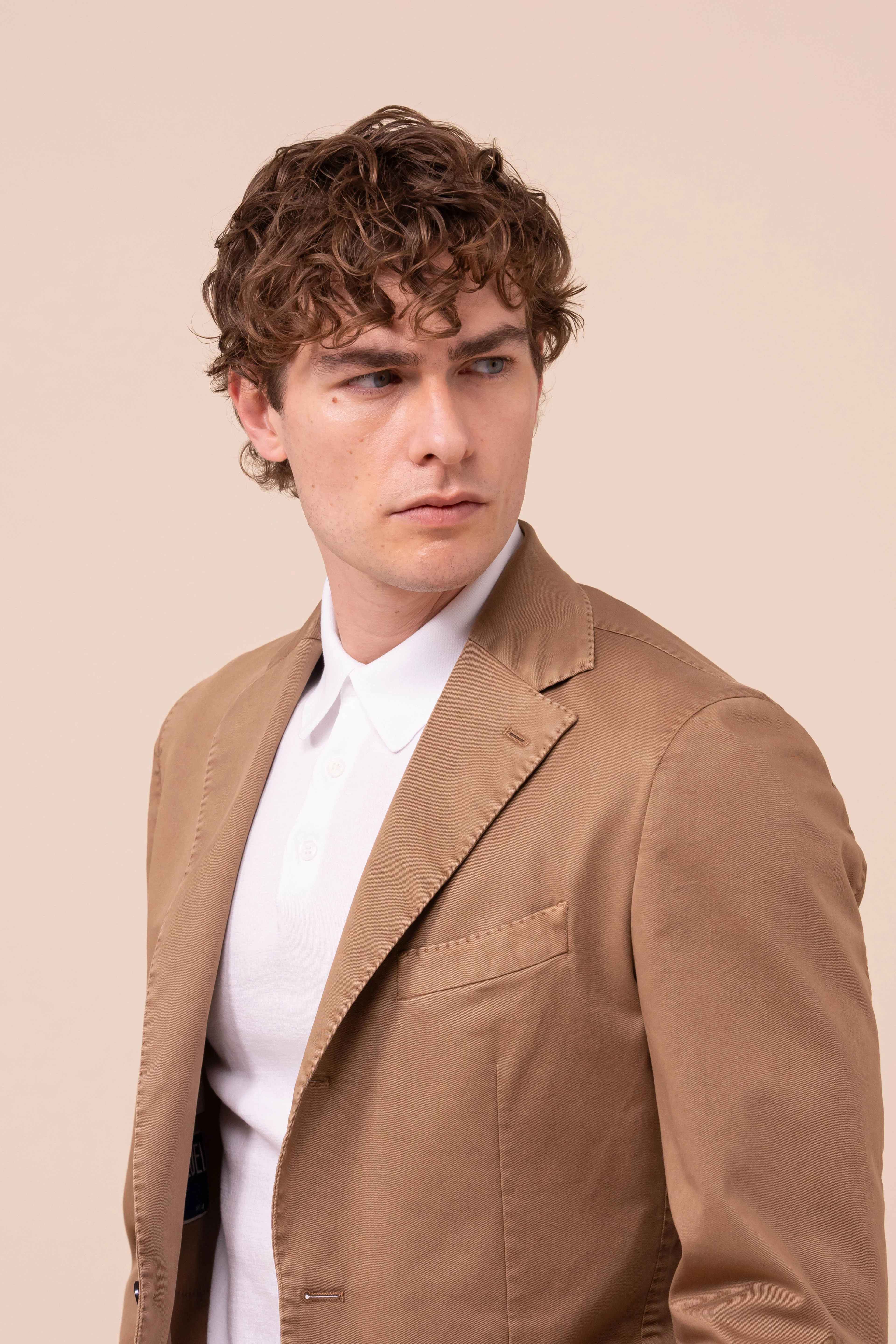 Cremona Cotton Drill Single-breast Blazer - Image 4