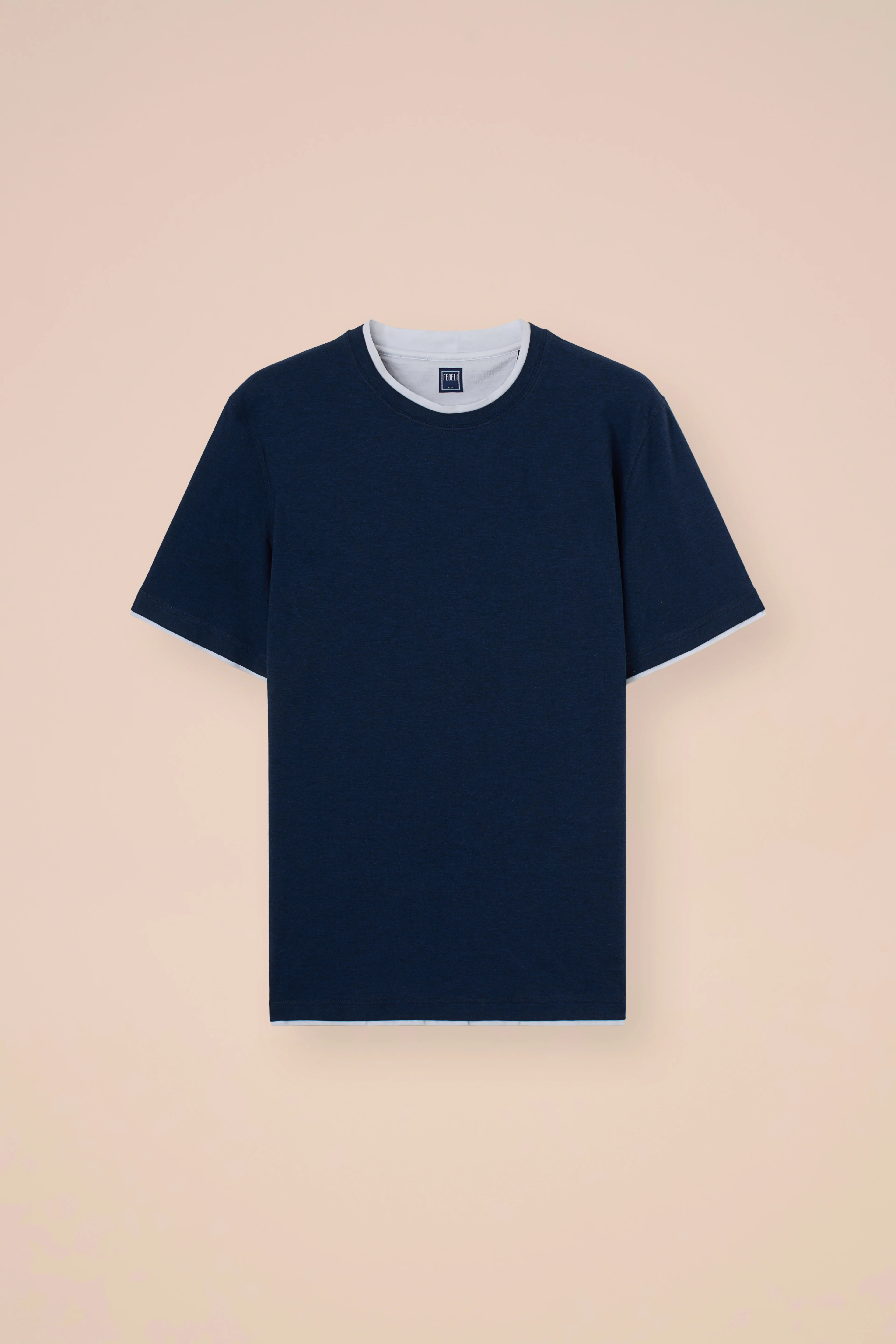 Duo Cotton Jersey Mèlange T-shirt - Image 6