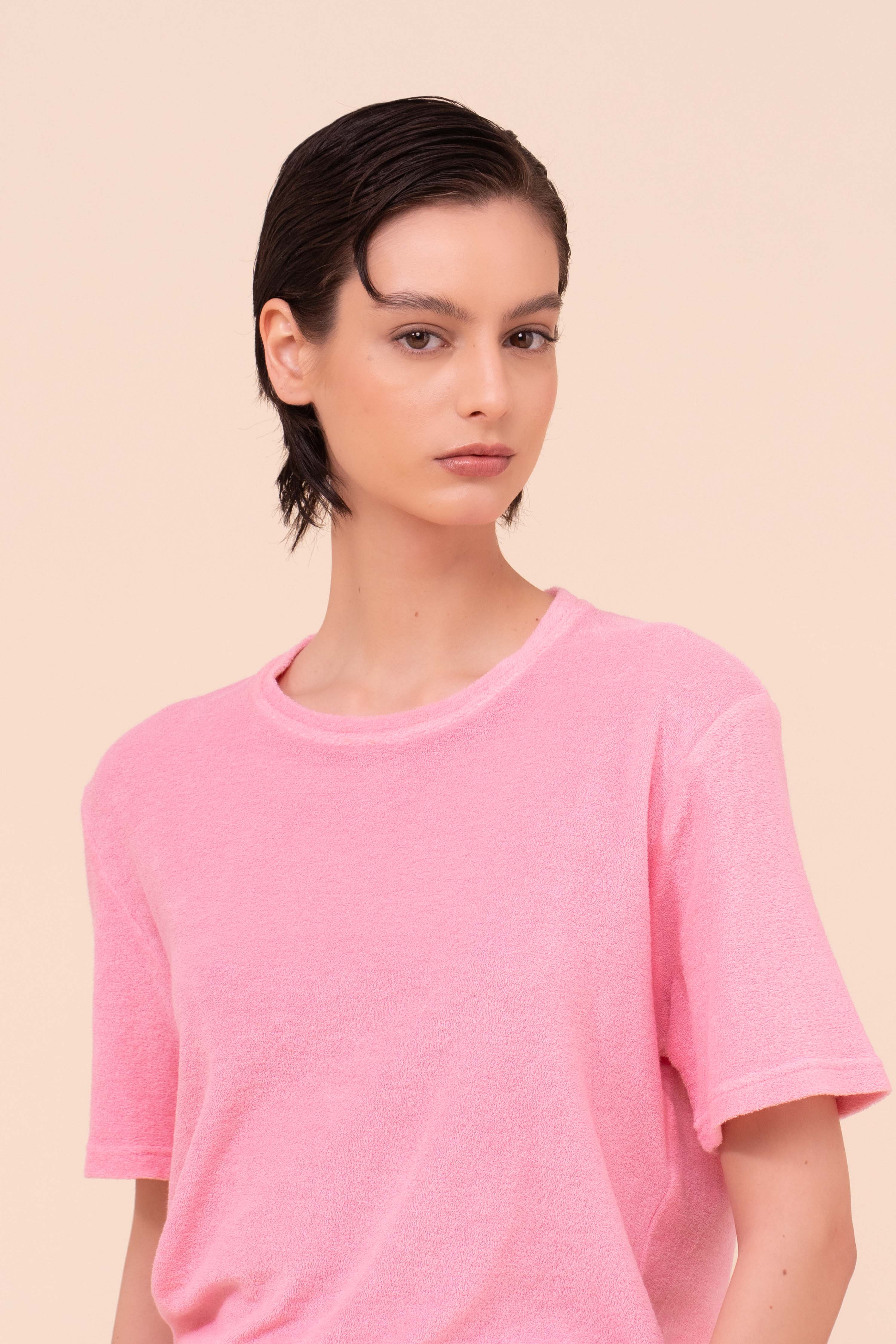Extreme Terry Cotton Short Sleeve T-Shirt - Image 4