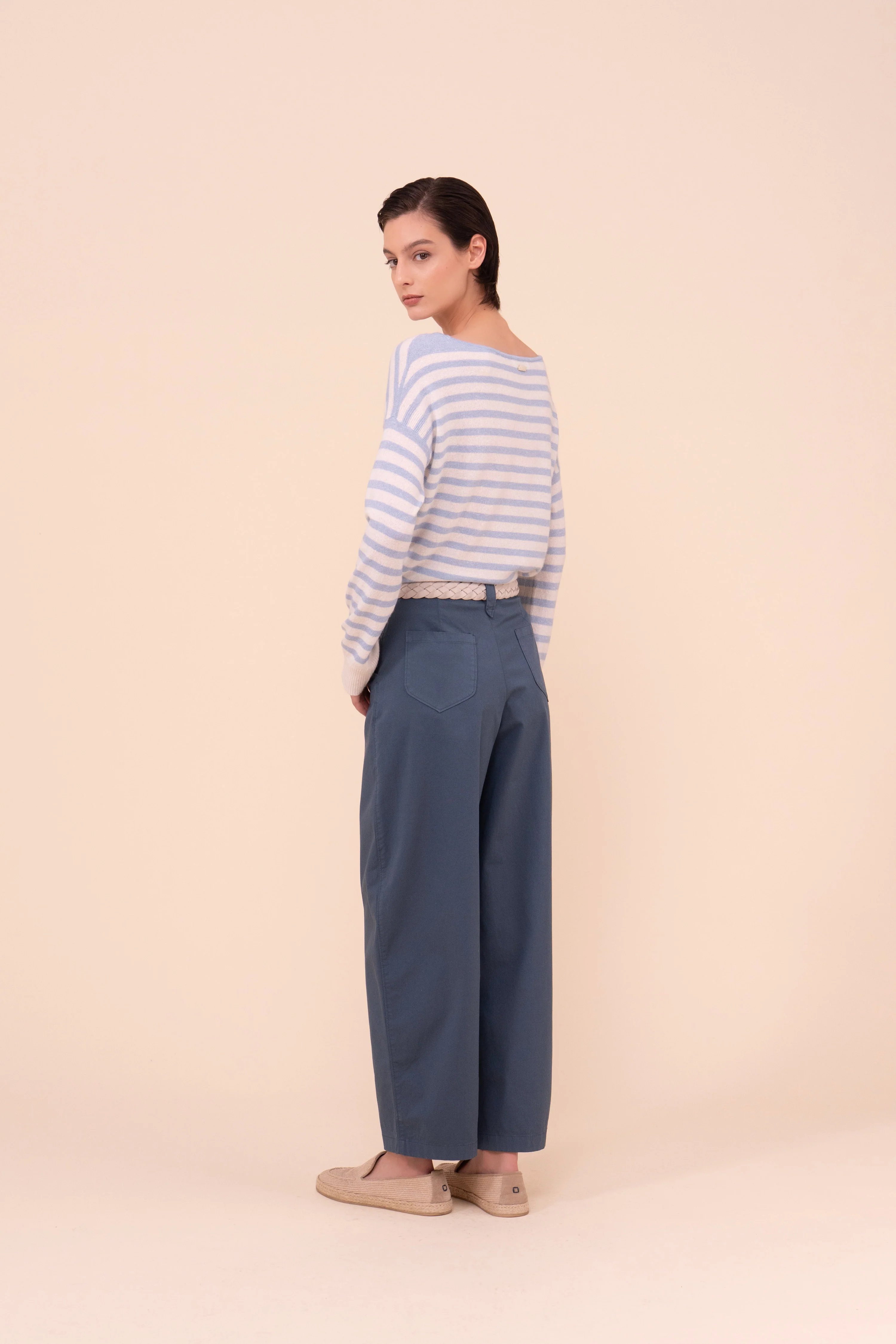Felix Cotton Five-Pocket Pants - Image 3
