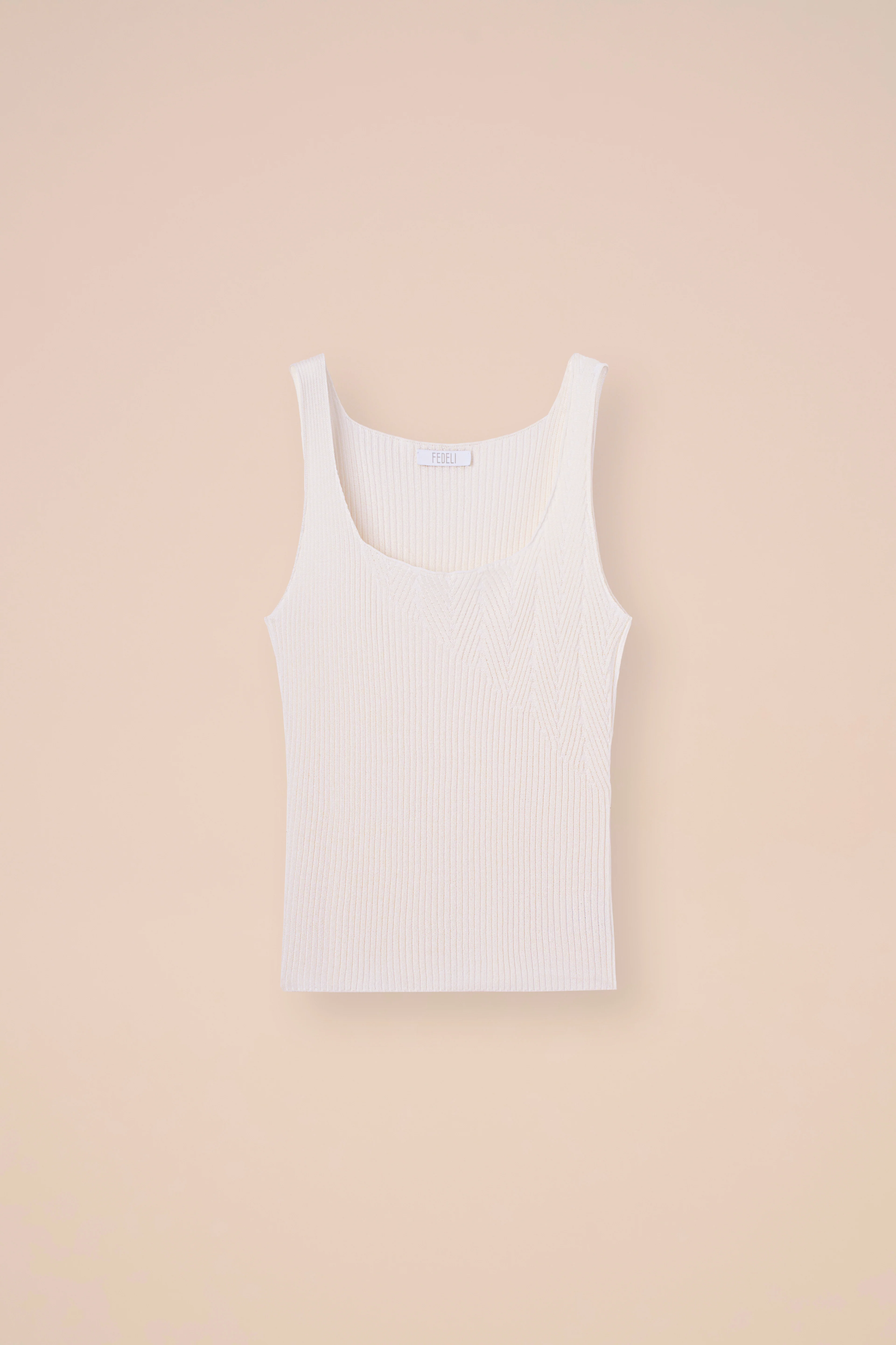 Gam Tile Cotton Blend Sleveless Top - Image 5