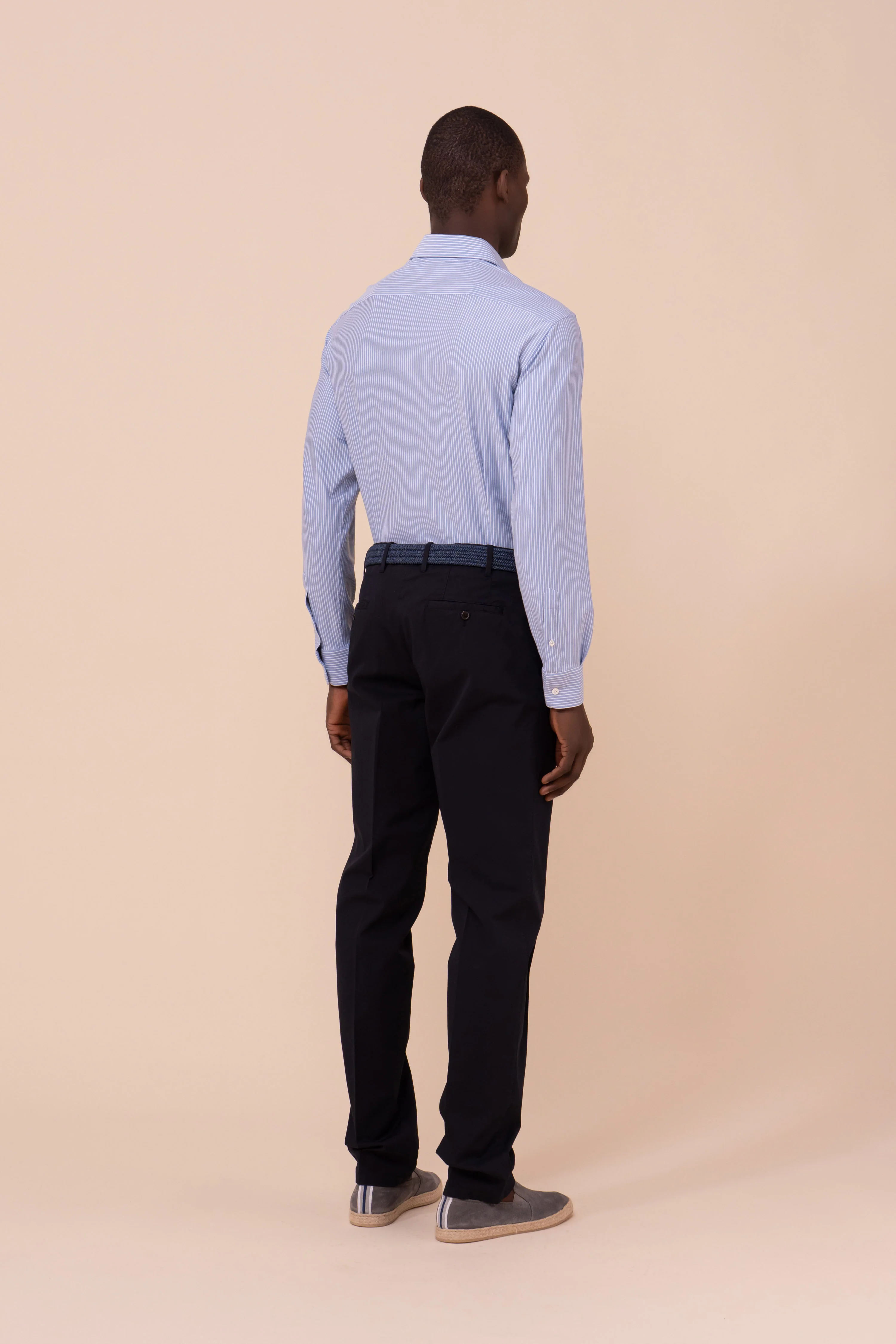 Giorgio Techno Striped Jersey Shirt - Image 4