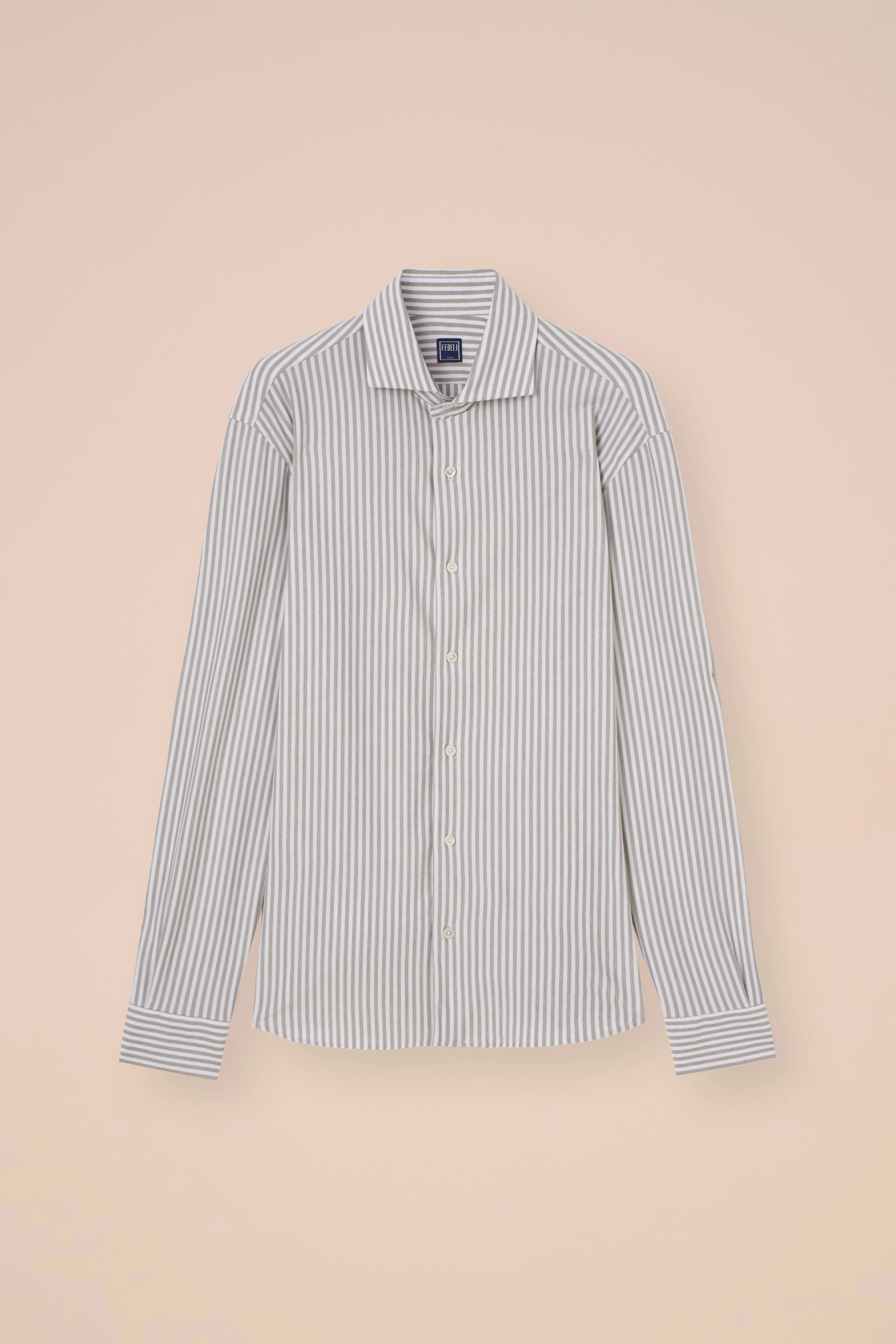 Giorgio Techno Striped Jersey Shirt - Image 7