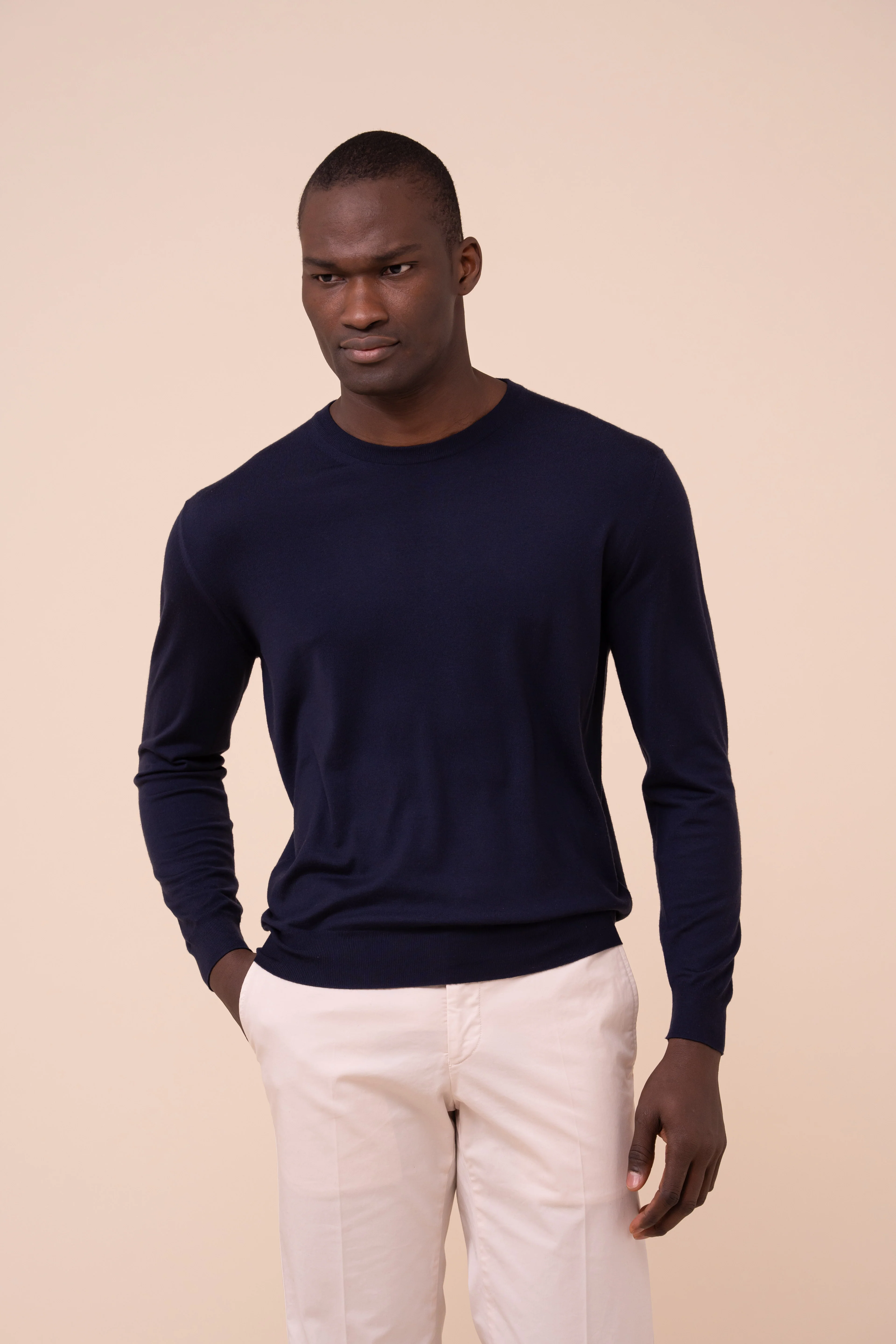 Argentina Helium Wool Crewneck