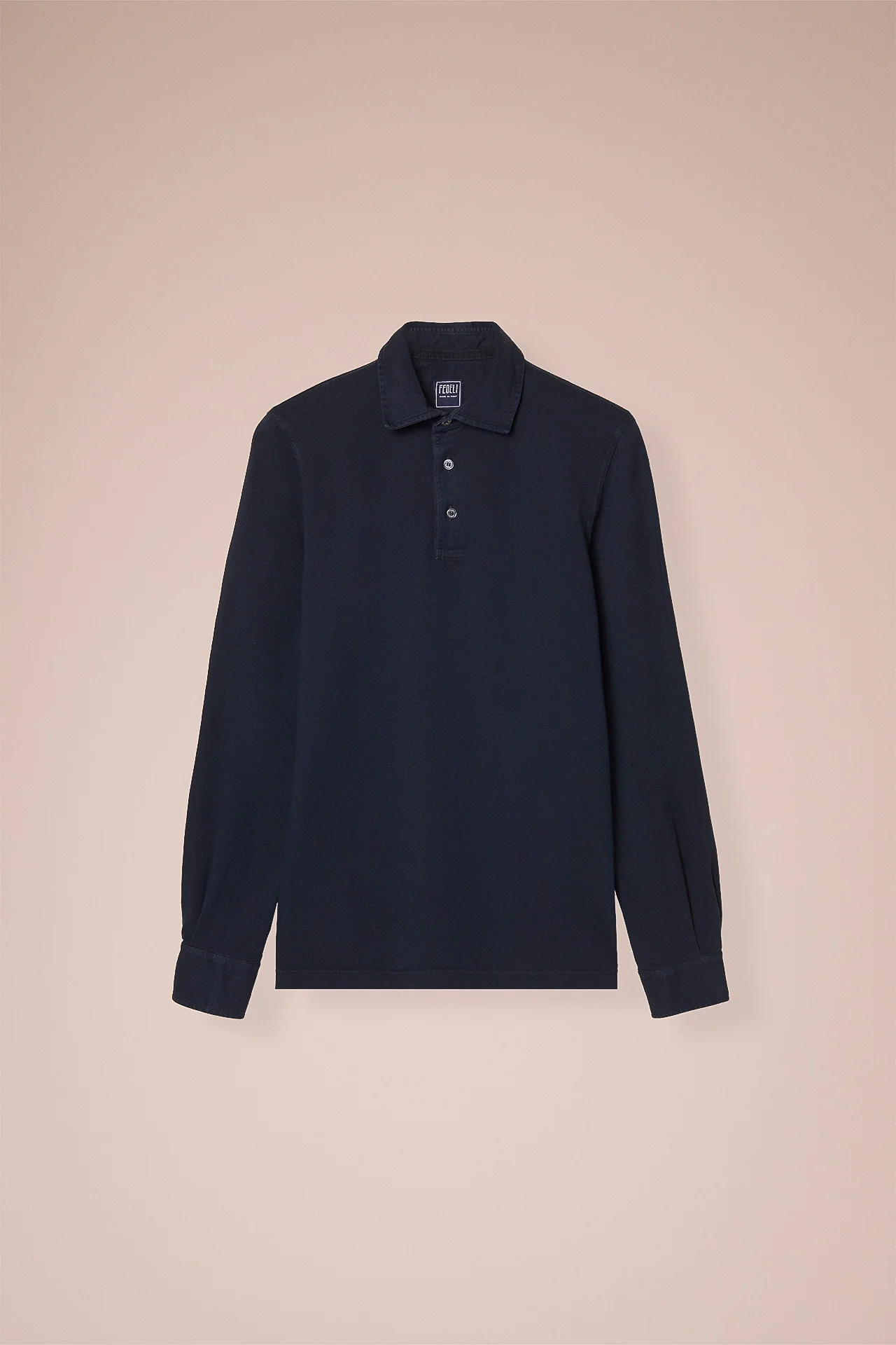 North Piquet Long Sleeve Polo in iconic colors - Image 5