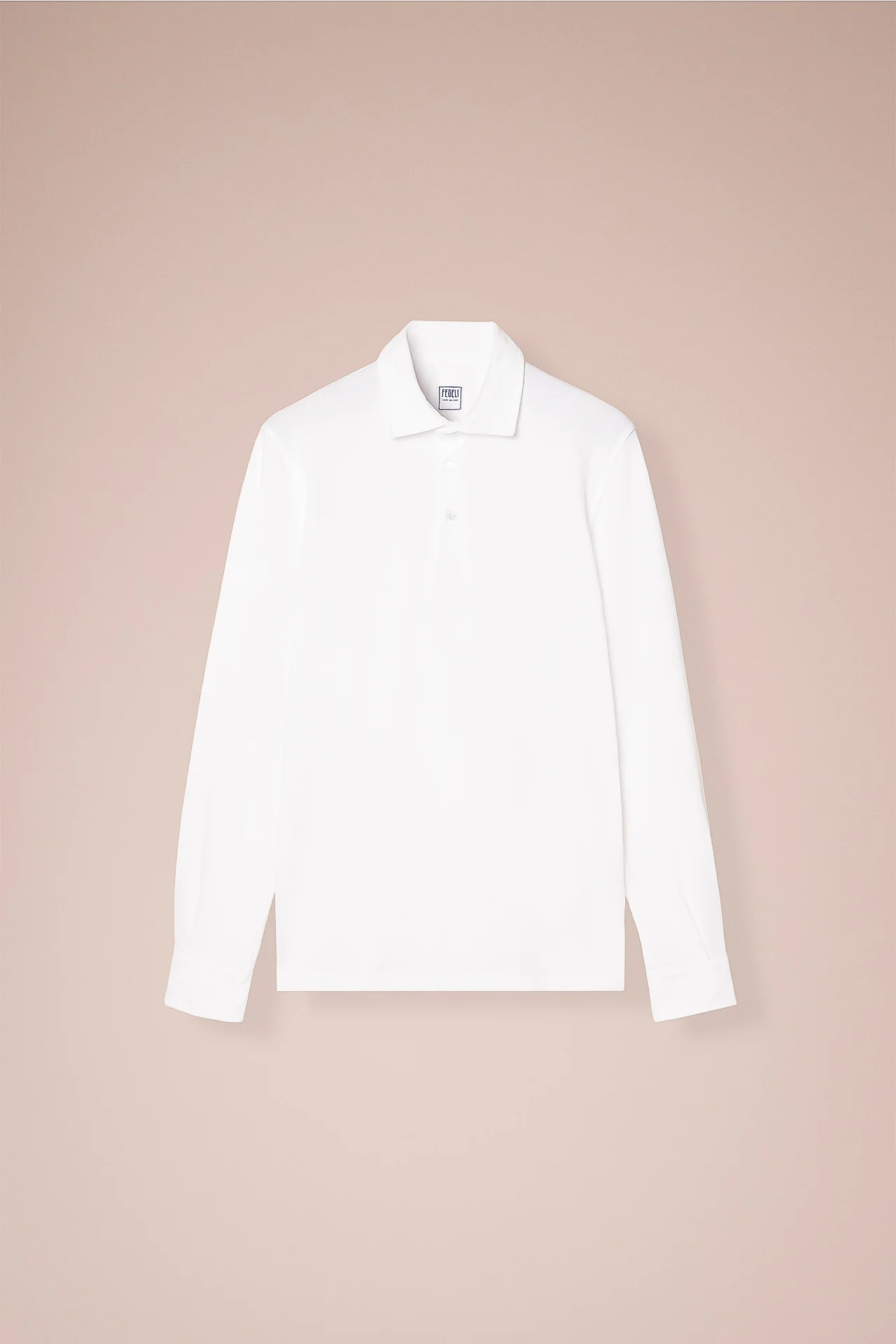 North Piquet Long Sleeve Polo in iconic colors - Image 7