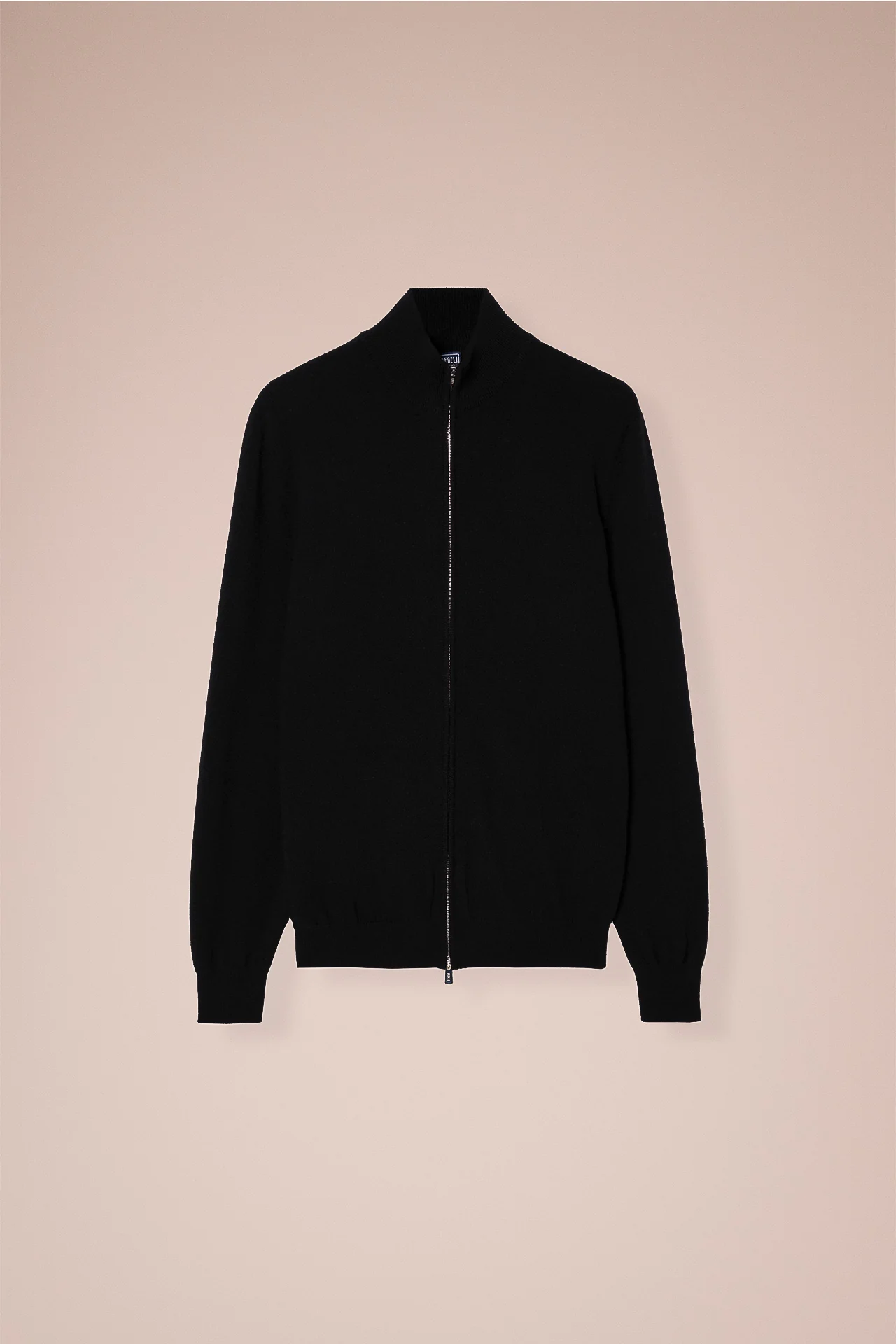 Favonio Cashmere Full-zip Sweater in iconic colors - Image 5