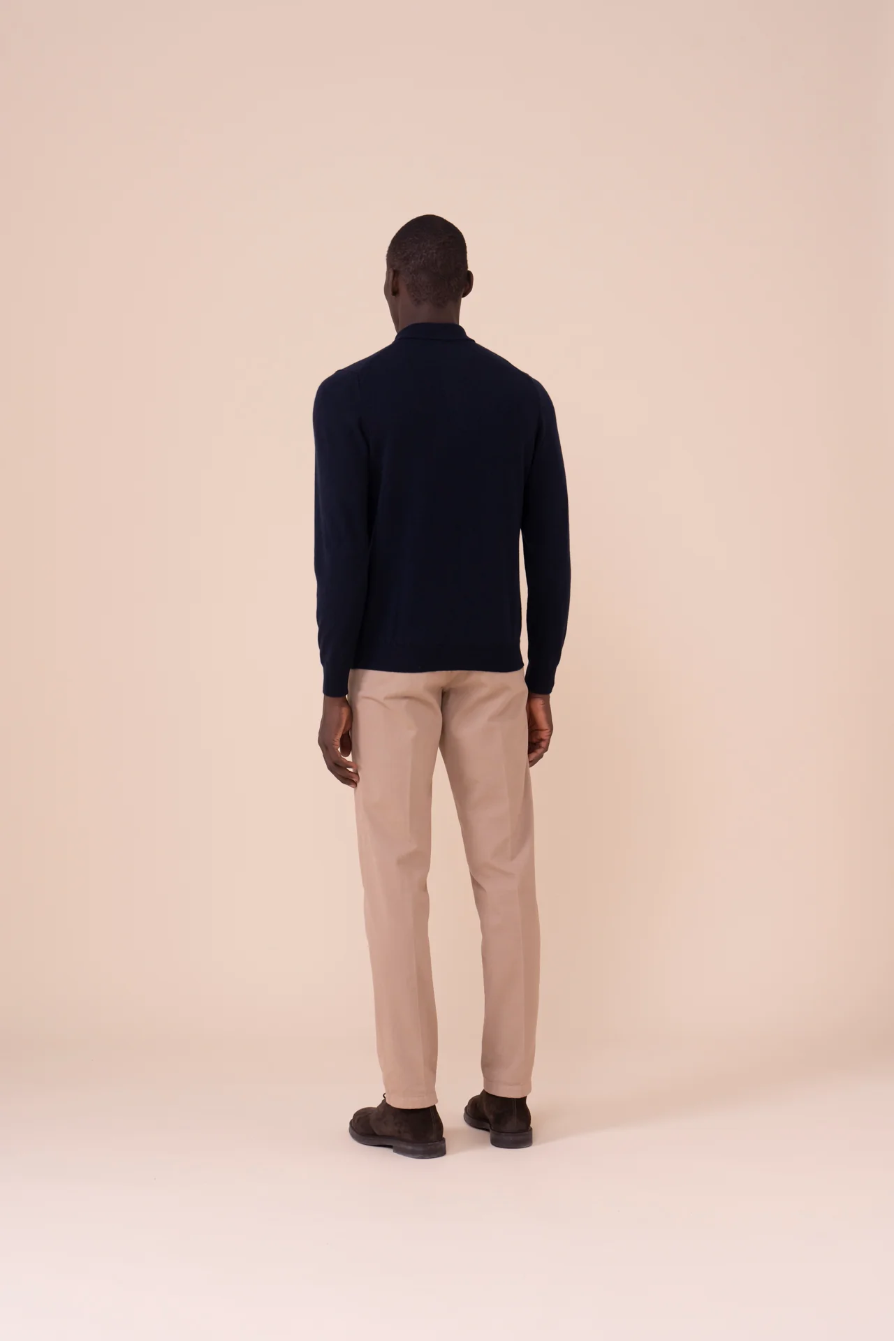 Sportman Cashmere Knit Polo in iconic colors - Image 3