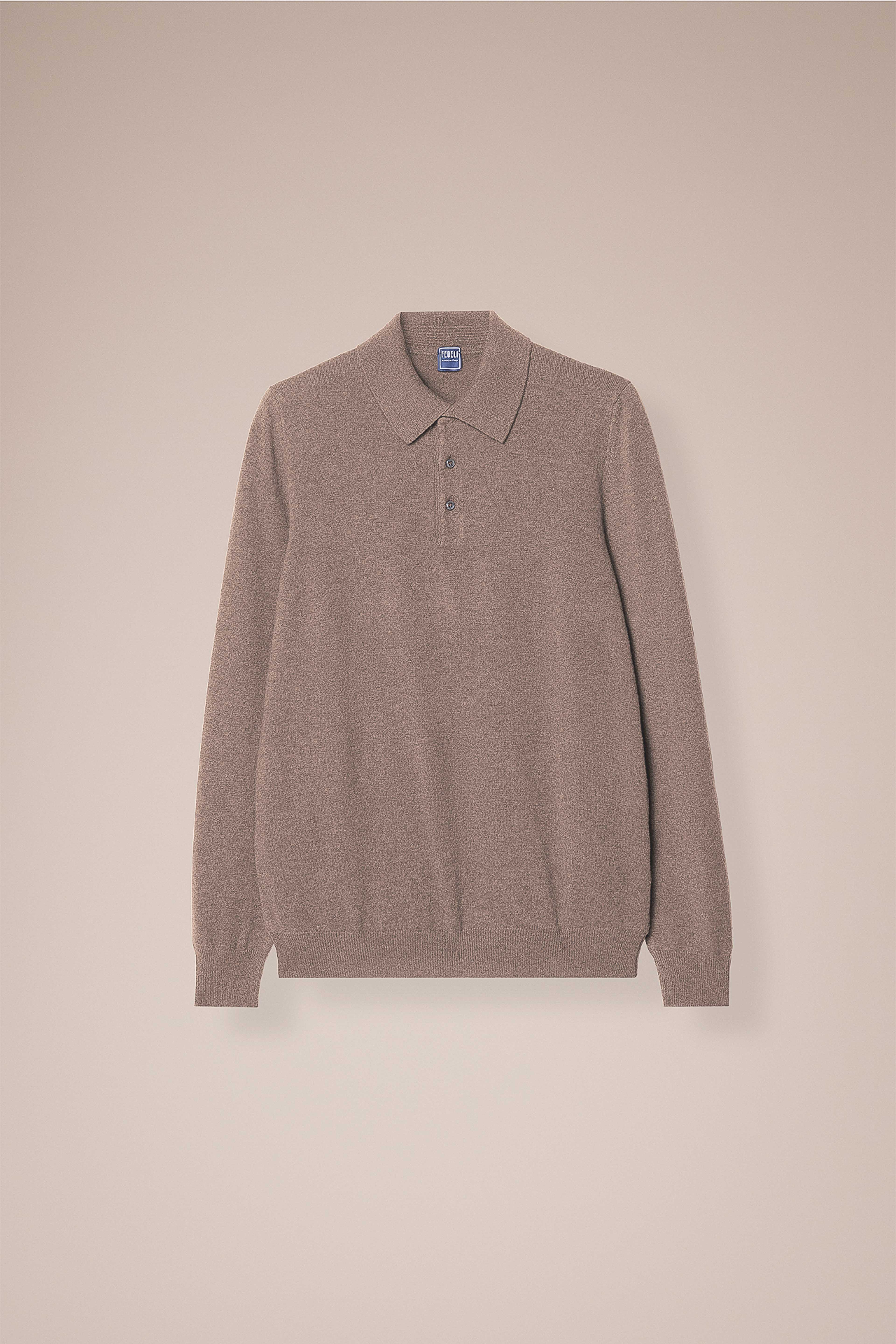 Sportman Cashmere Knit Polo in iconic colors - Image 8