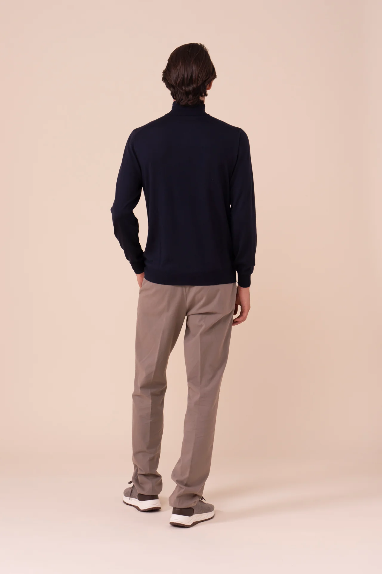 Derby Superfine Wool Turtleneck in iconic colors - Image 3