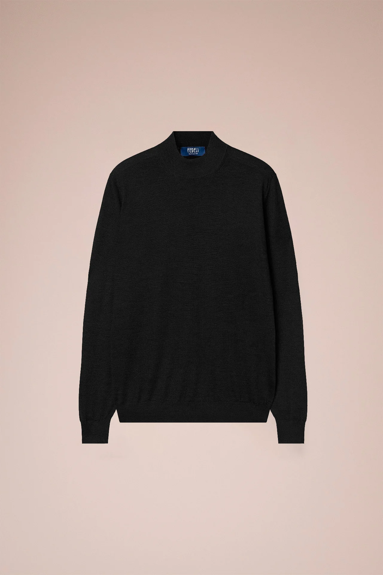 Derby Special Cashmere Silk Mock Neck in iconic colors - Image 5