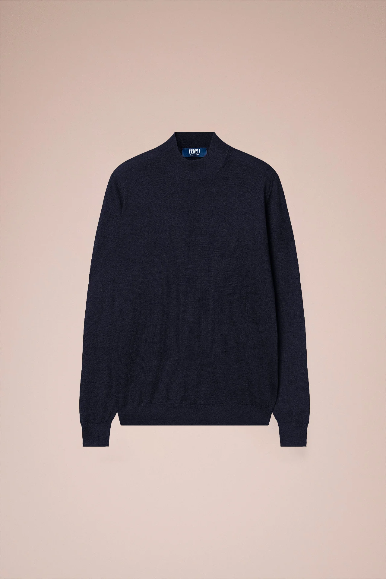 Derby Special Cashmere Silk Mock Neck in iconic colors - Image 6