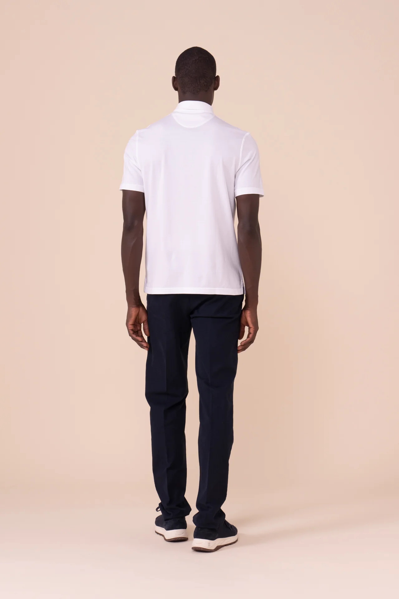 Zero Giza Organic Cotton Short Sleeve Polo in iconic colors - Image 3