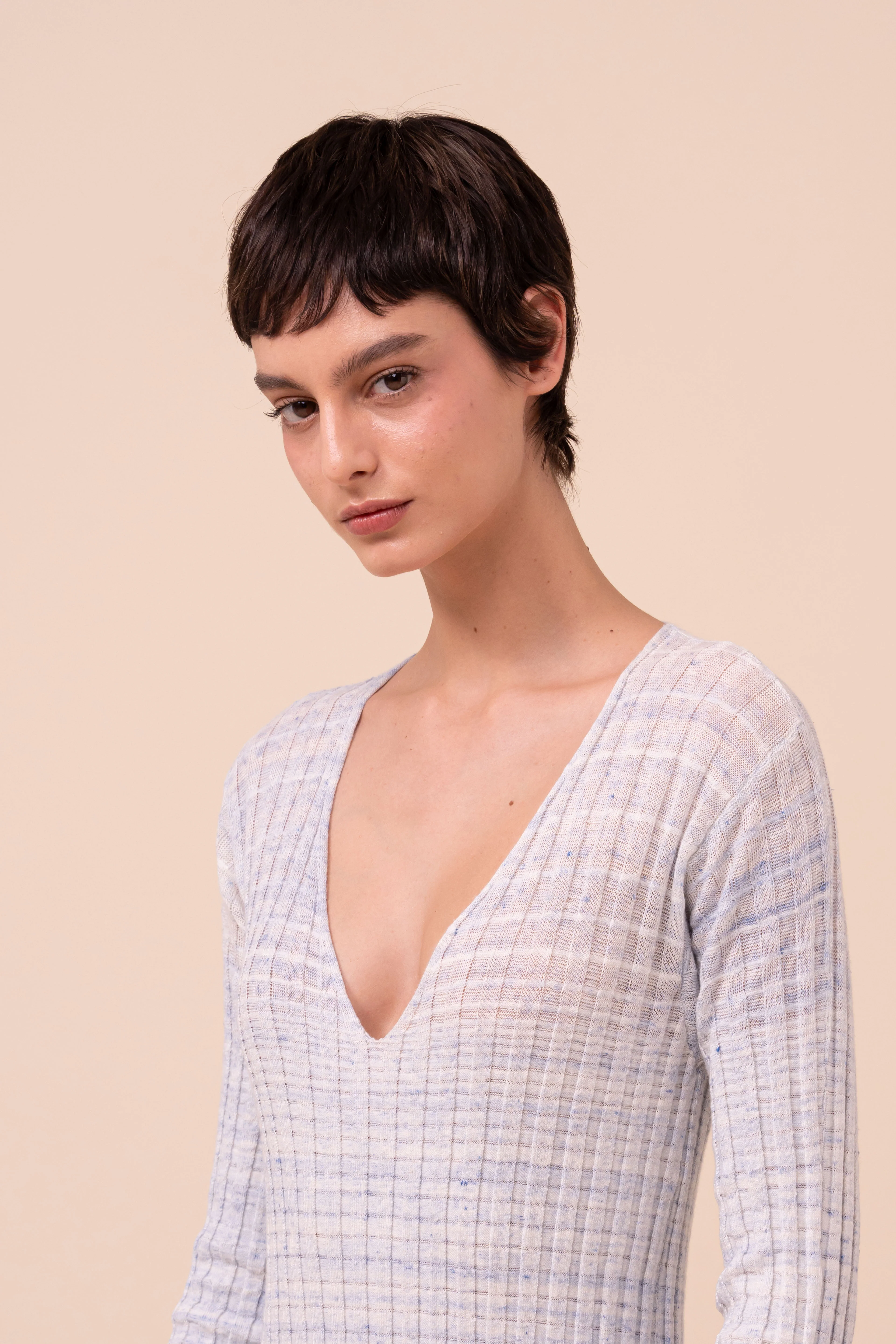 Klimt Cairo Ribbed Knit Dress - Image 4