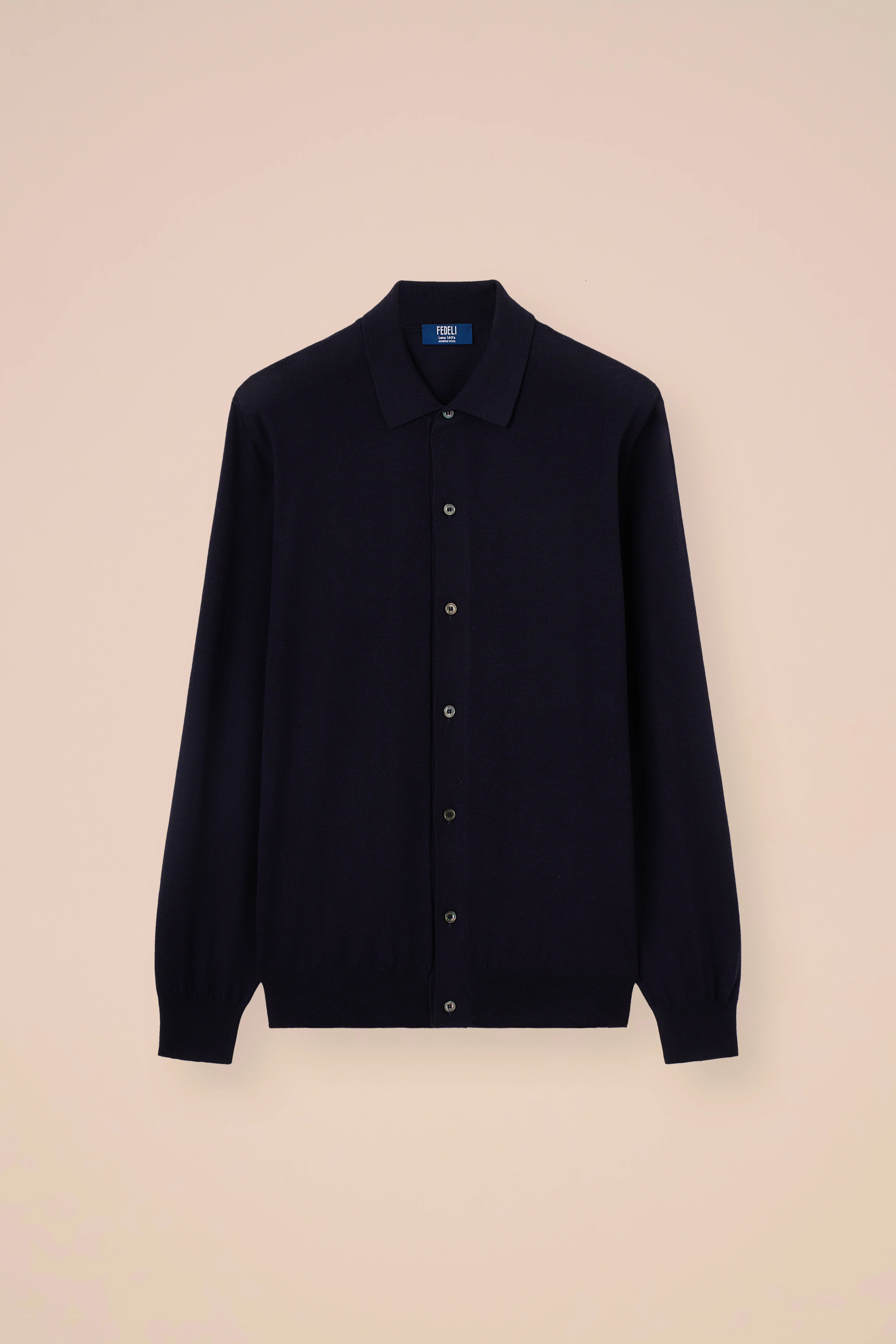 Superfine Wool Knit Shirt - Image 5