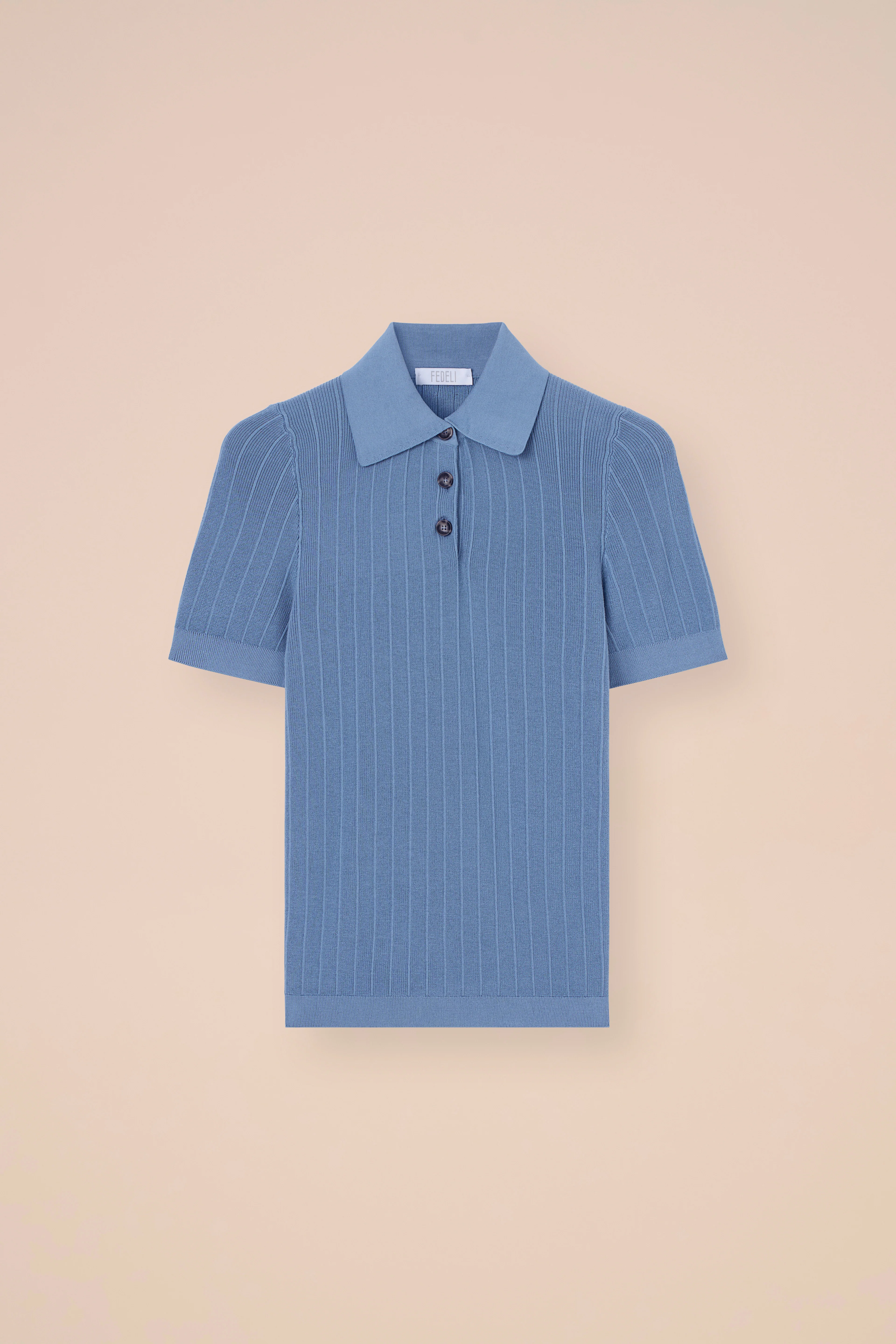 Koons Dusty Cotton Knit Polo - Image 5