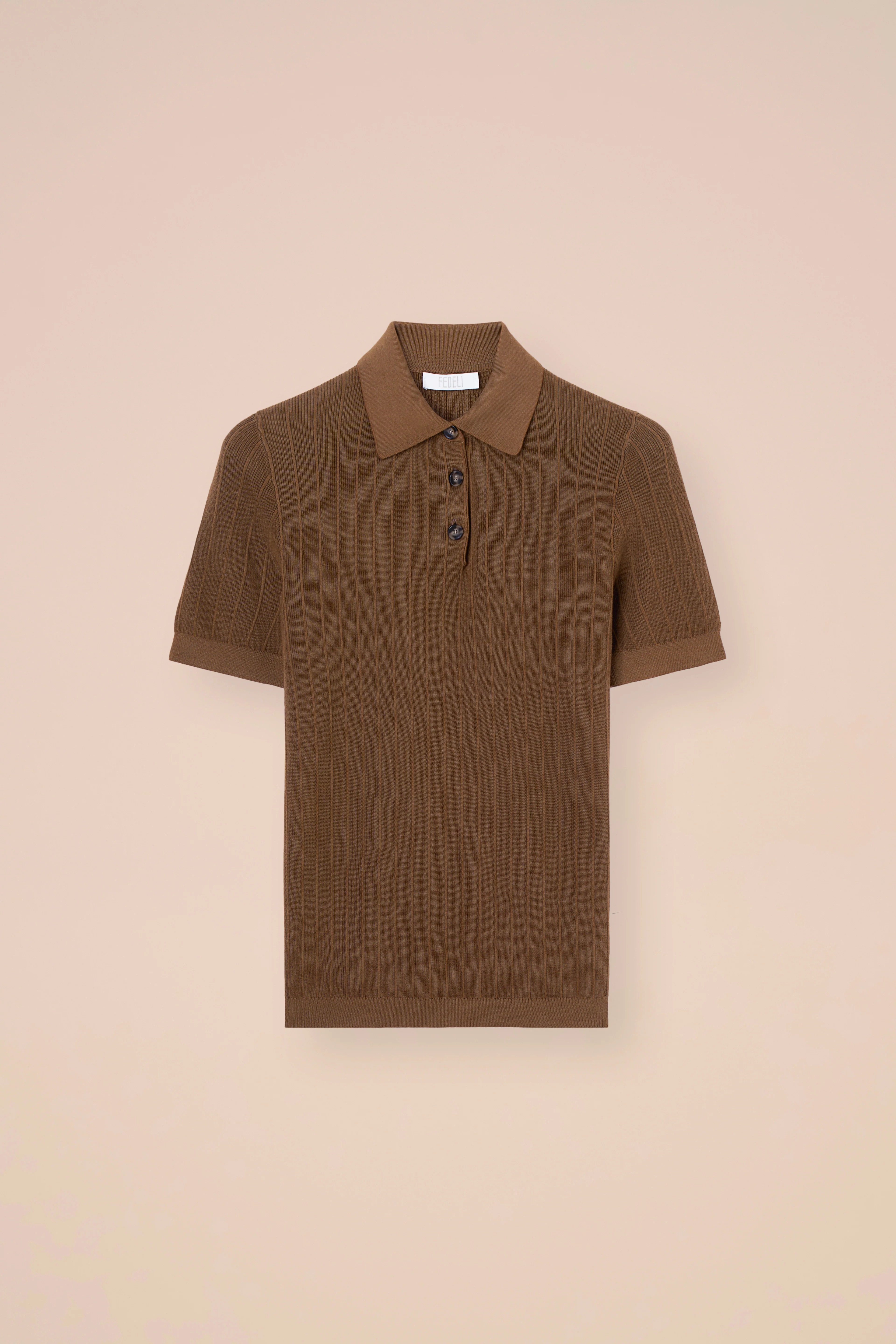 Koons Dusty Cotton Knit Polo - Image 6