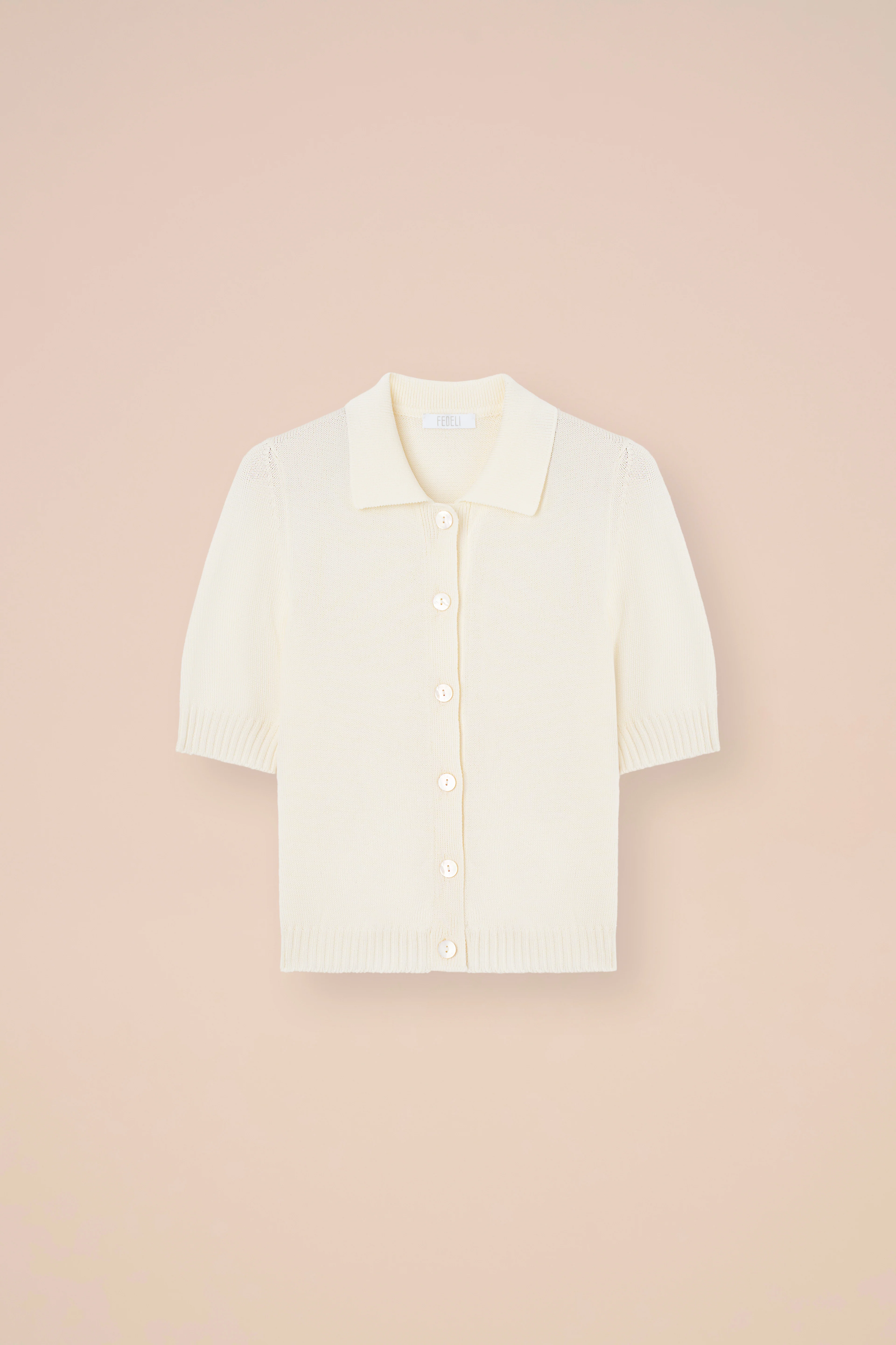 Laila Moon Short Sleeve Cotton Cardigan - Image 6