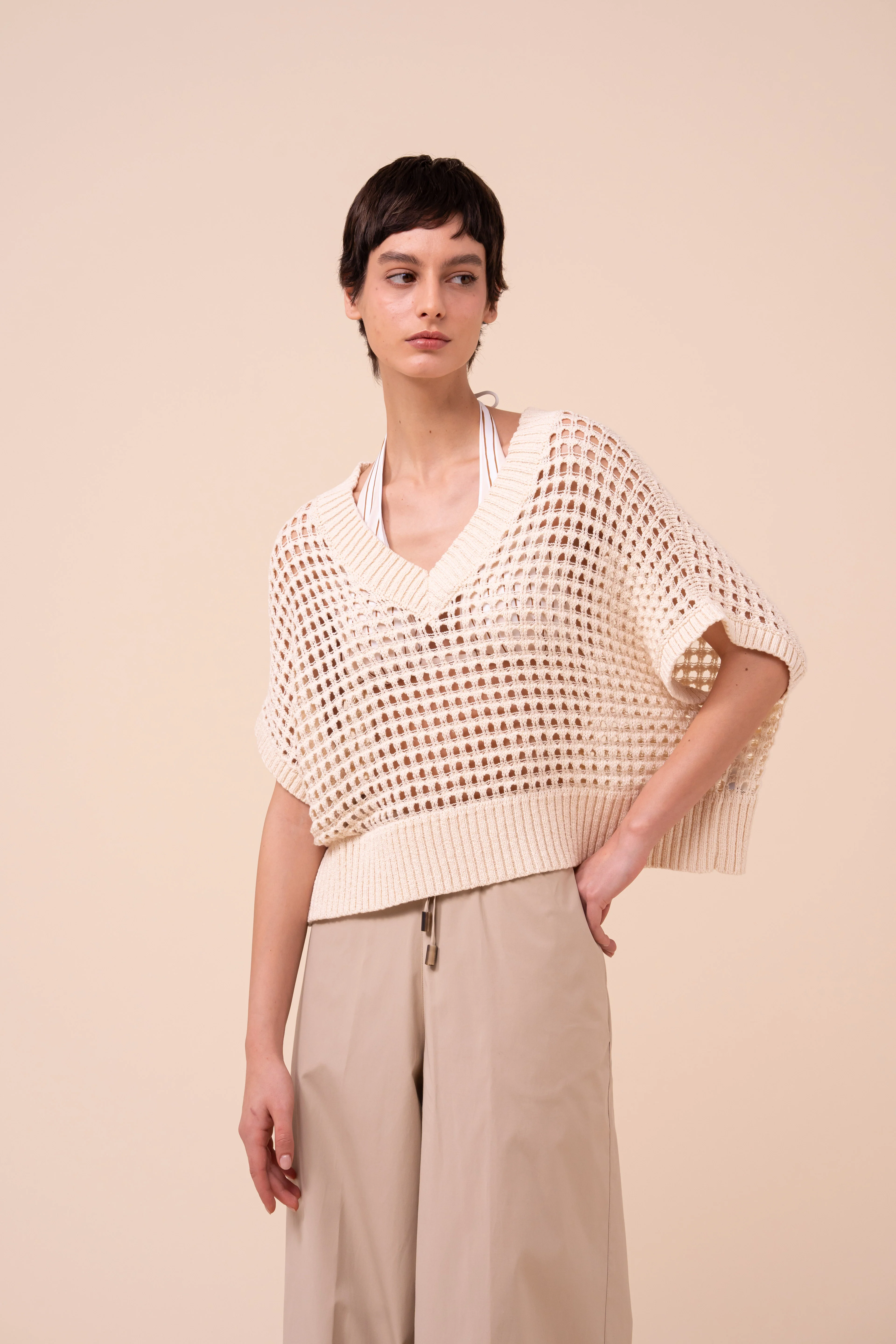 Lao Papiro Cotton Vest