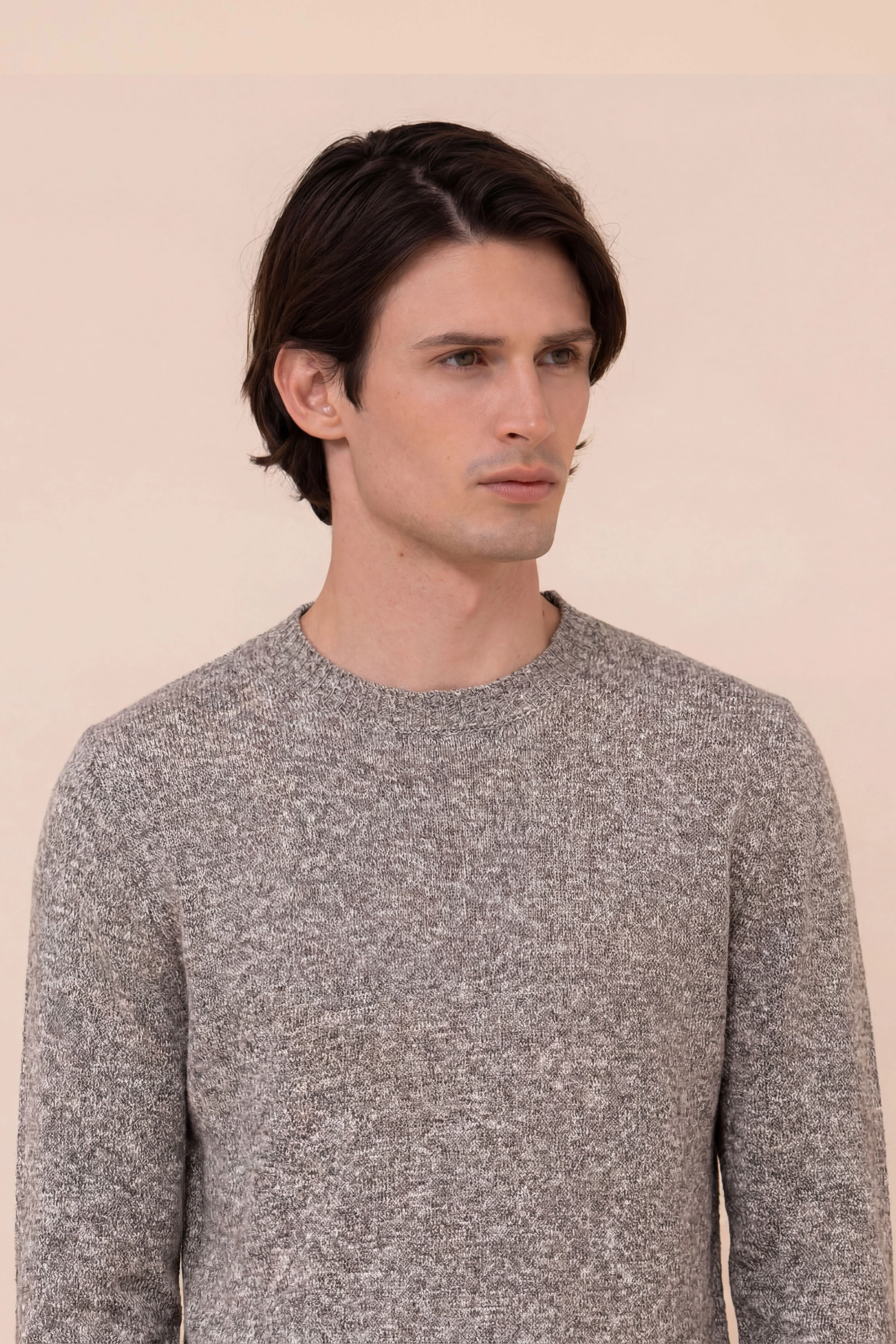 Argentina Linen Cotton and Silk Crewneck - Image 3