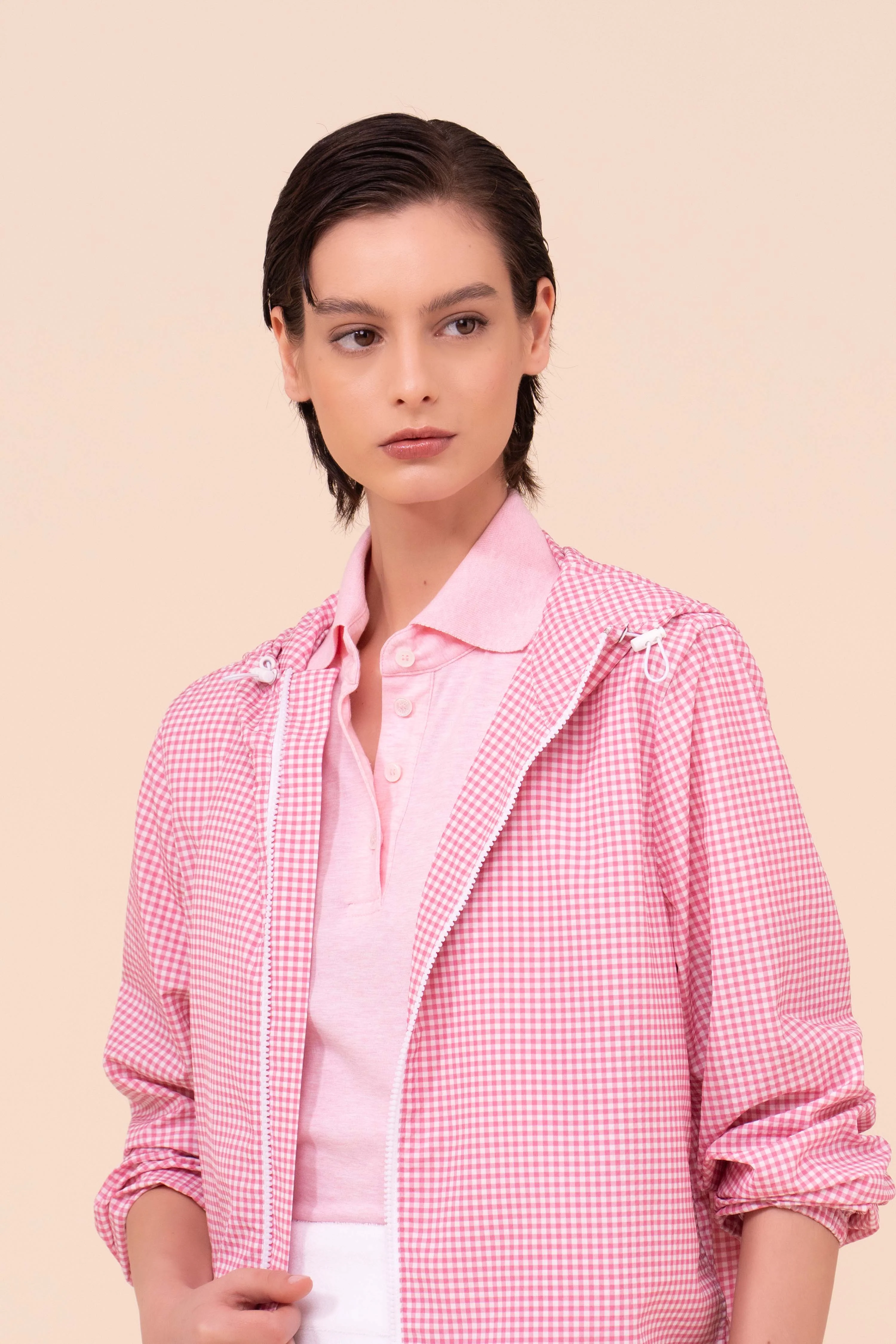 Domenico Seersucker Gingham Jacket - Image 4