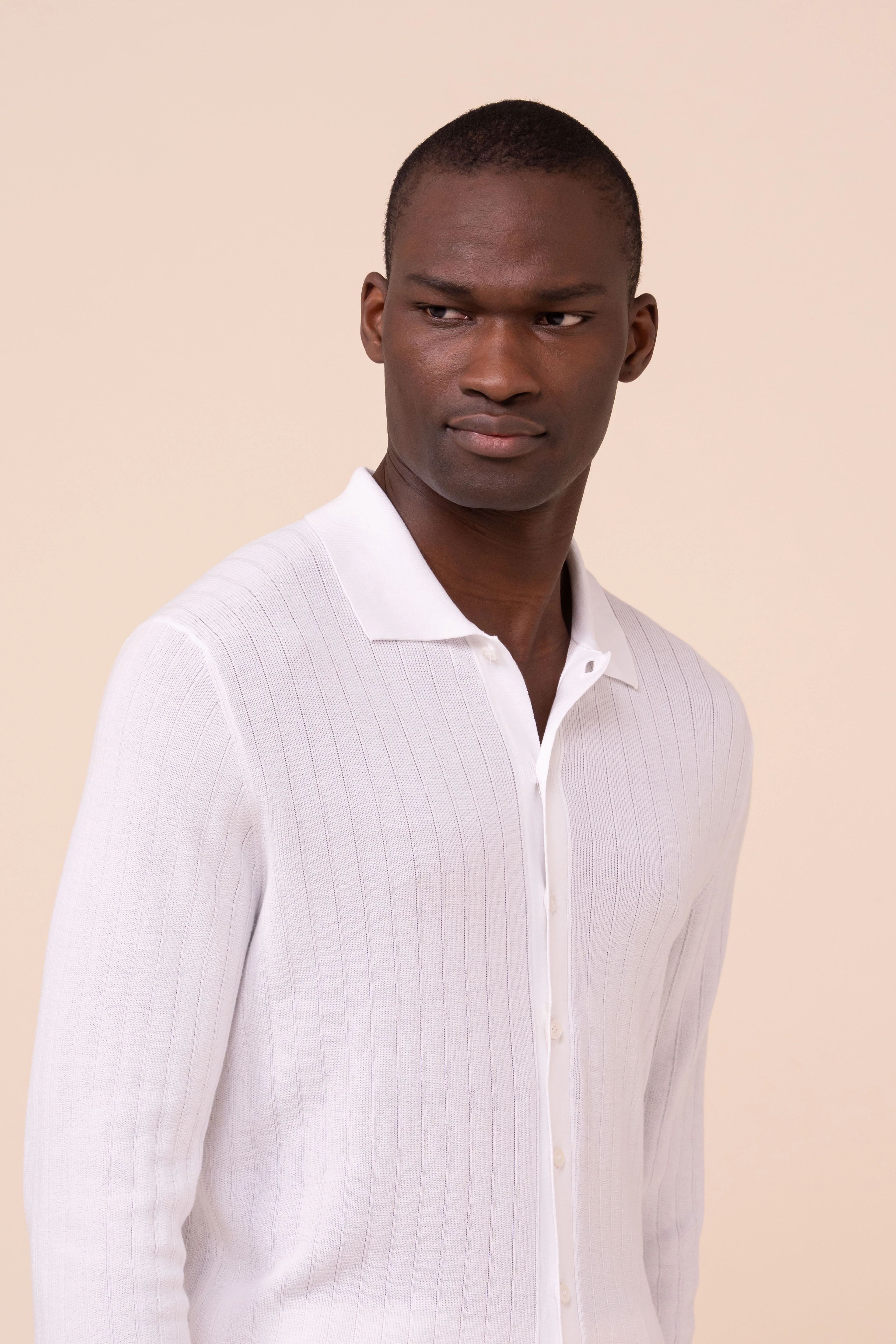 Matheus Giza Organic Cotton Knit Shirt - Image 4