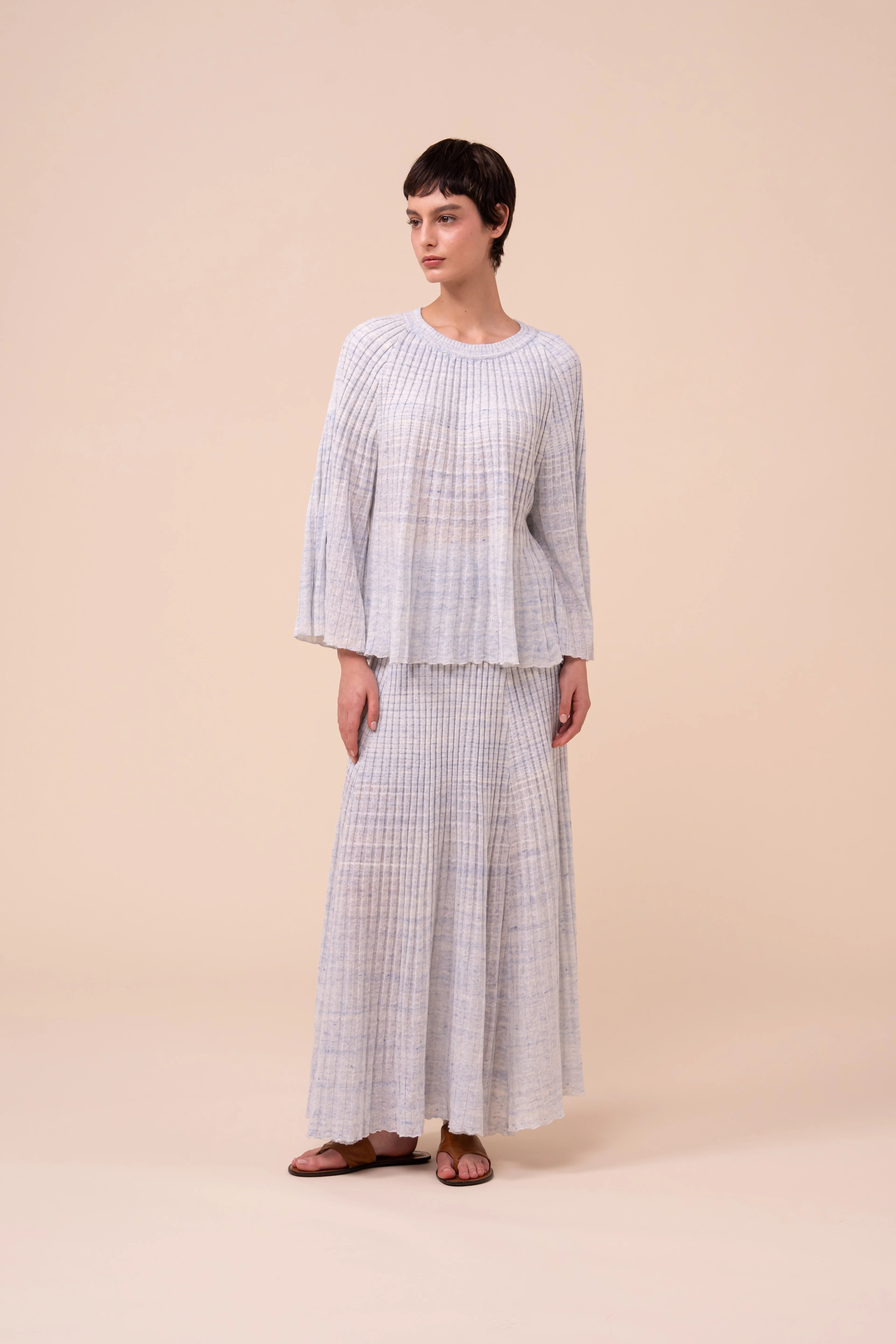 Mondrian Cairo Ribbed Knit Top - Image 2