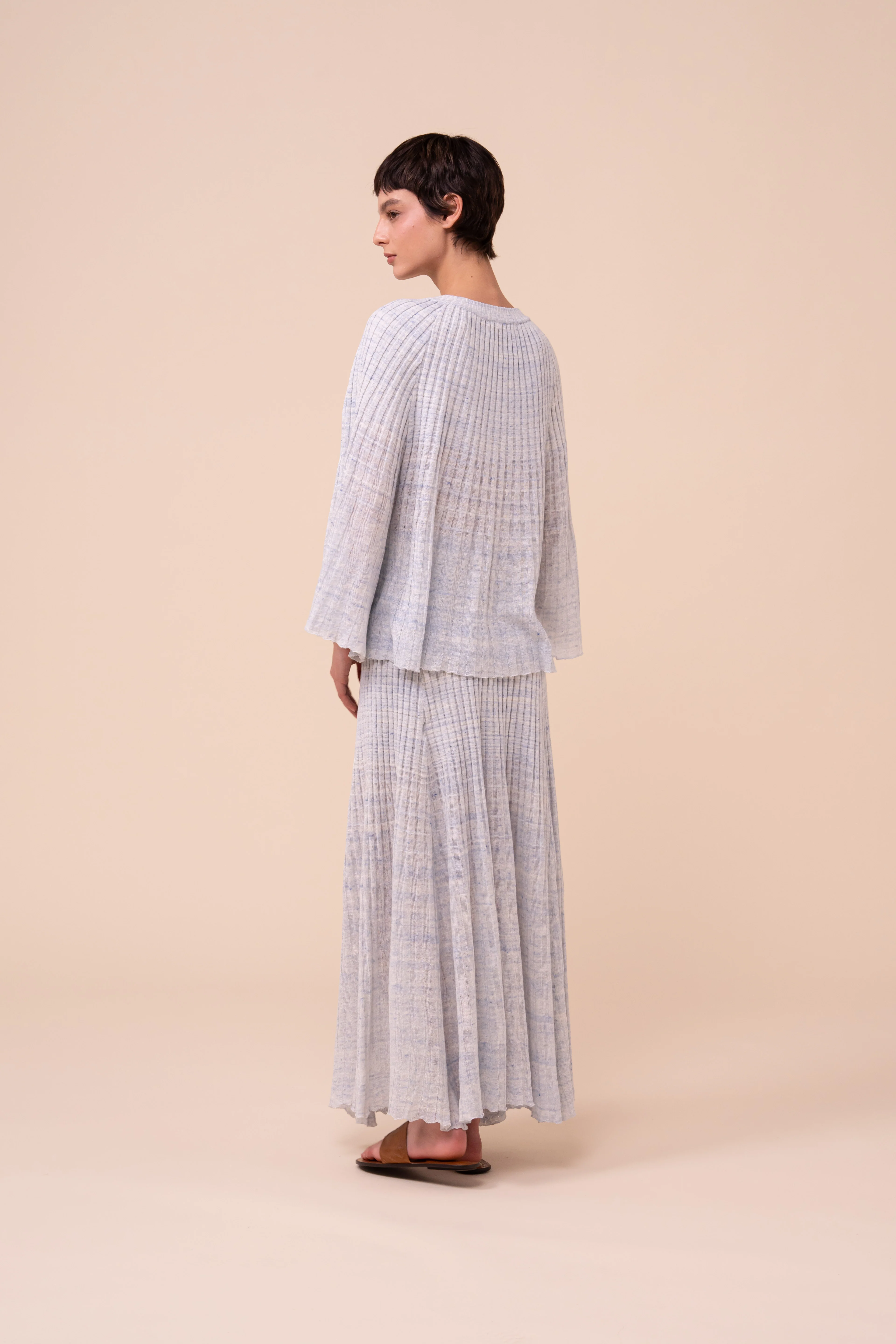 Mondrian Cairo Ribbed Knit Top - Image 3