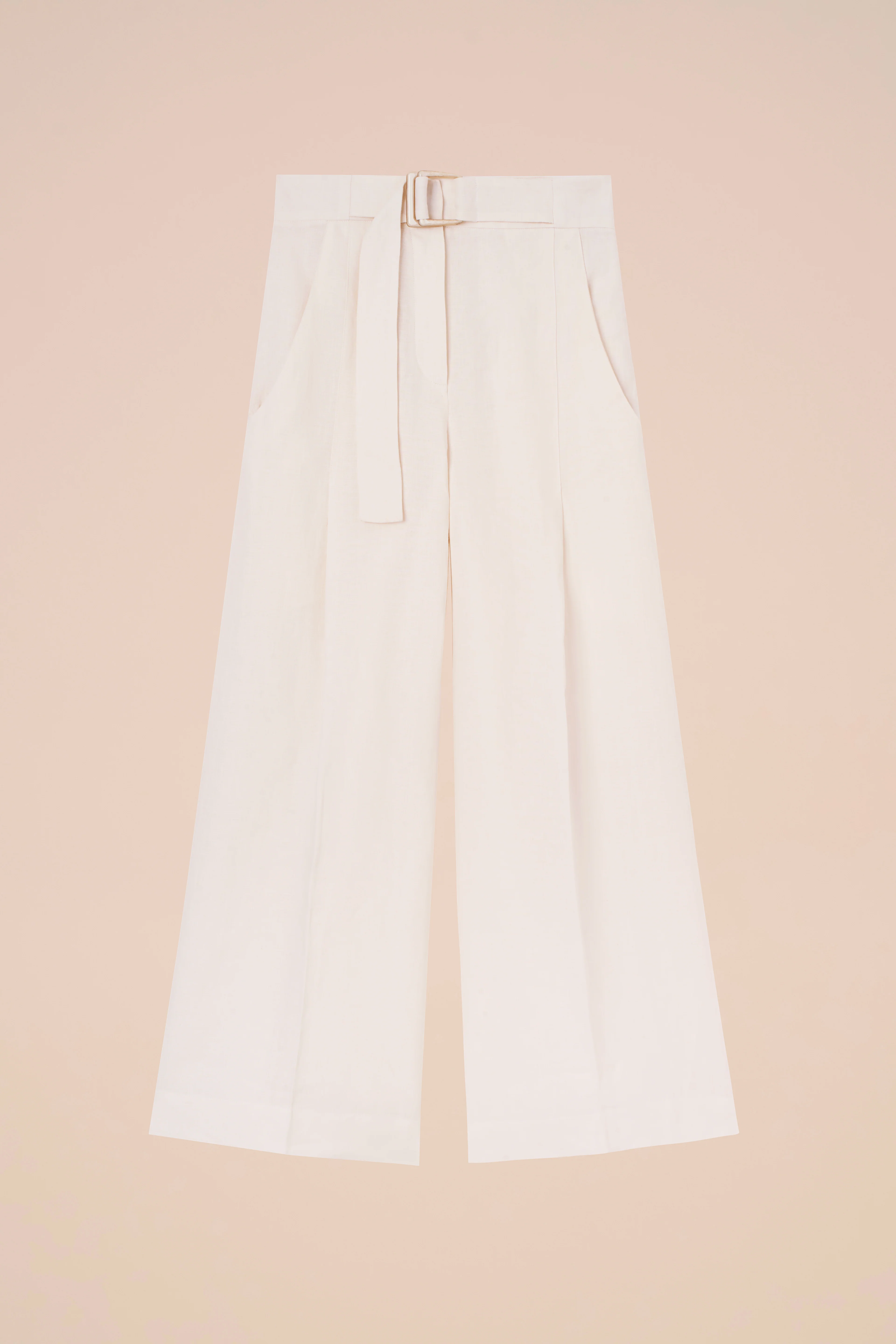 Luca Wide-Leg Linen Pants - Image 6