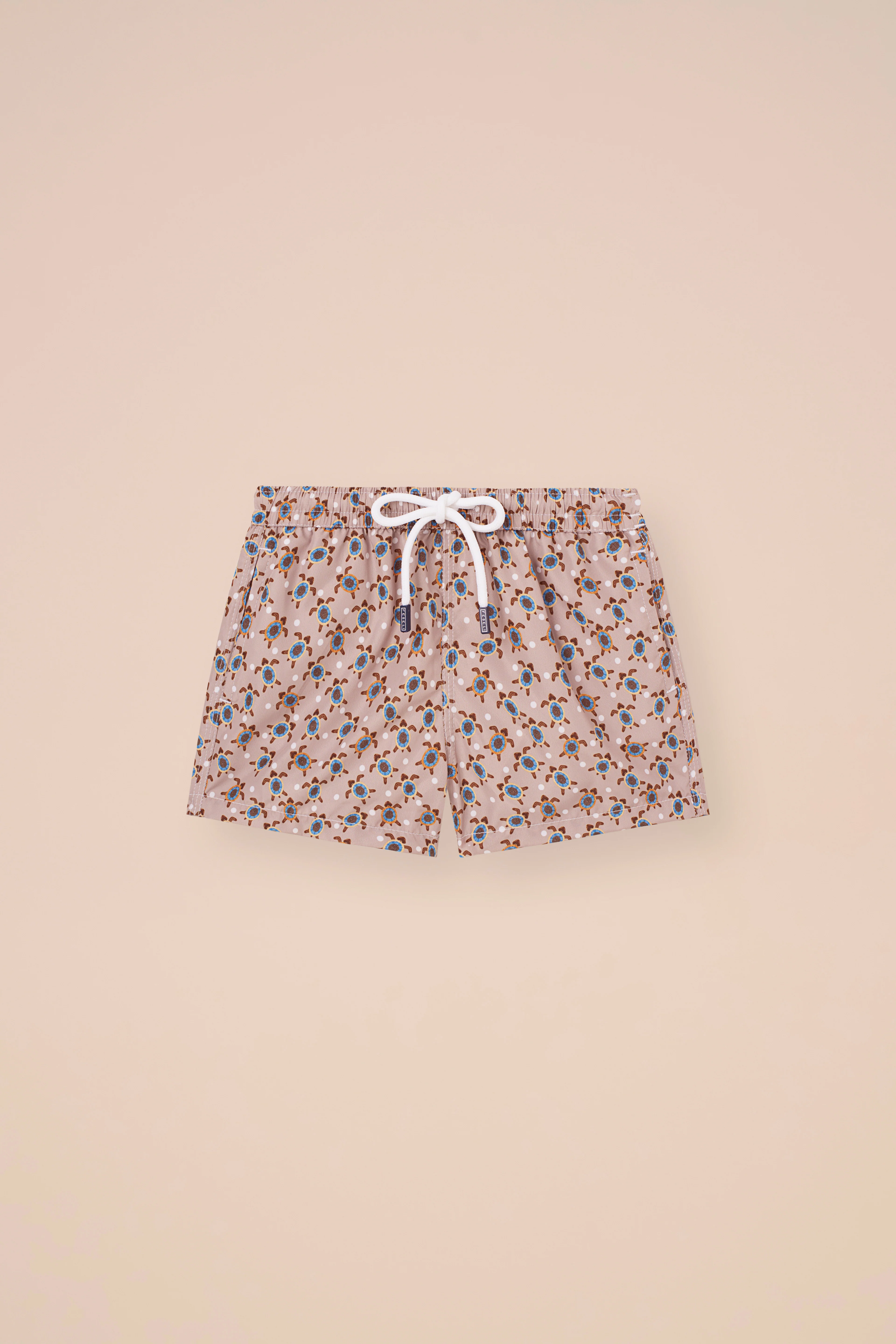 Madeira Kid Swim Trunks - 6-8 years - Sea Turtles Pattern - Image 4