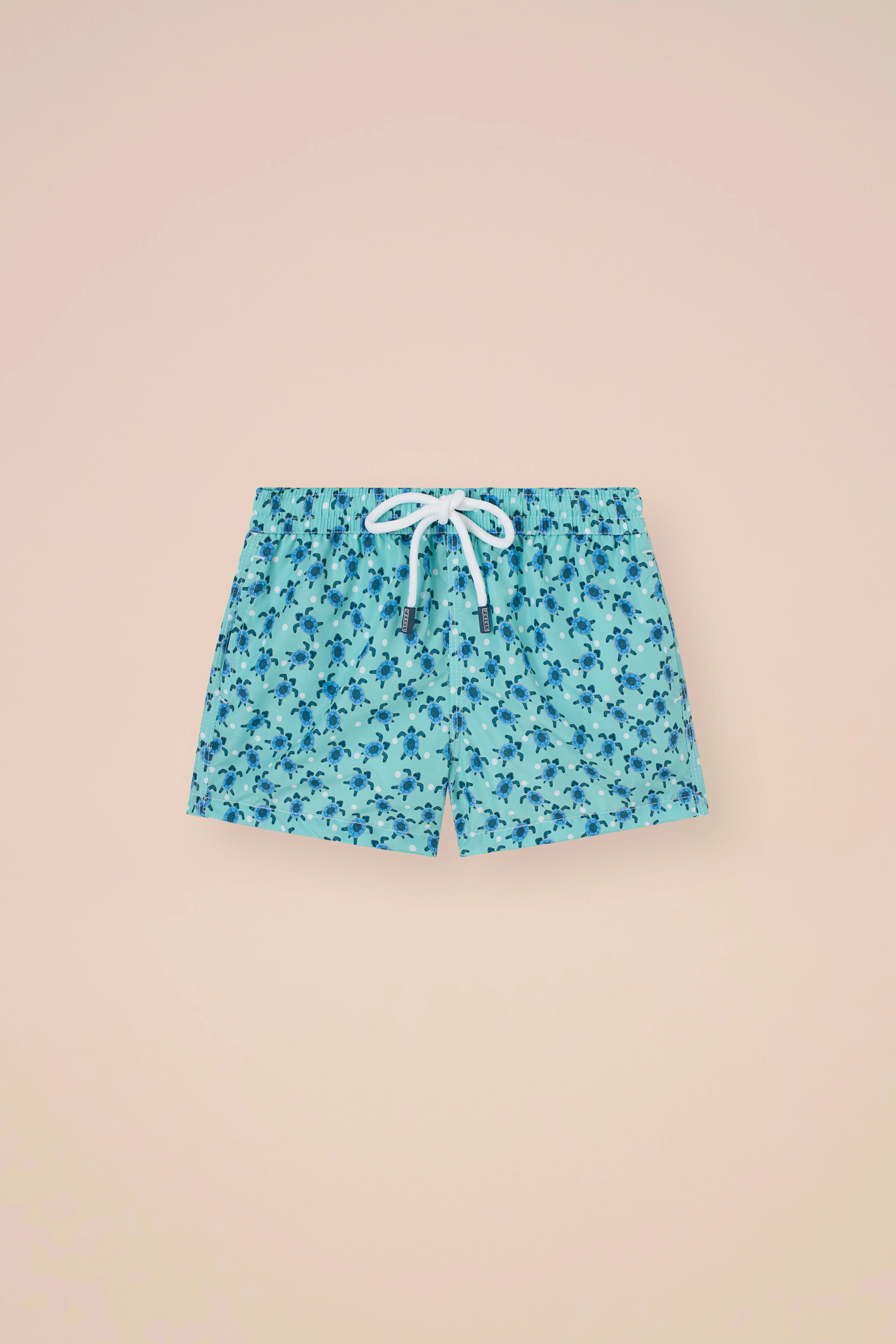 Madeira Kid Swim Trunks - 6-8 years - Sea Turtles Pattern - Image 5