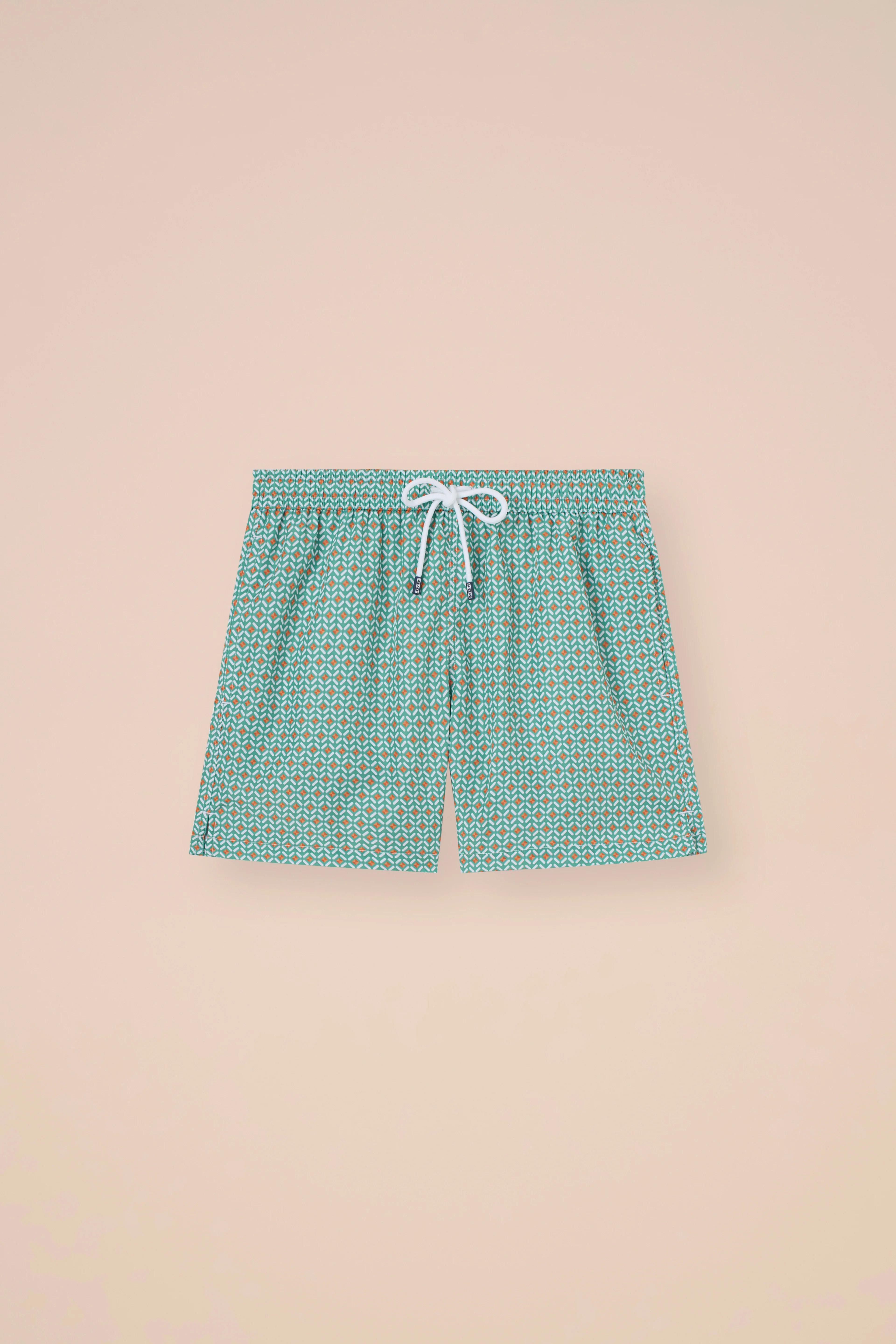 Madeira - The Sustainable Swim Trunks - Herringbone Pattern - Image 7