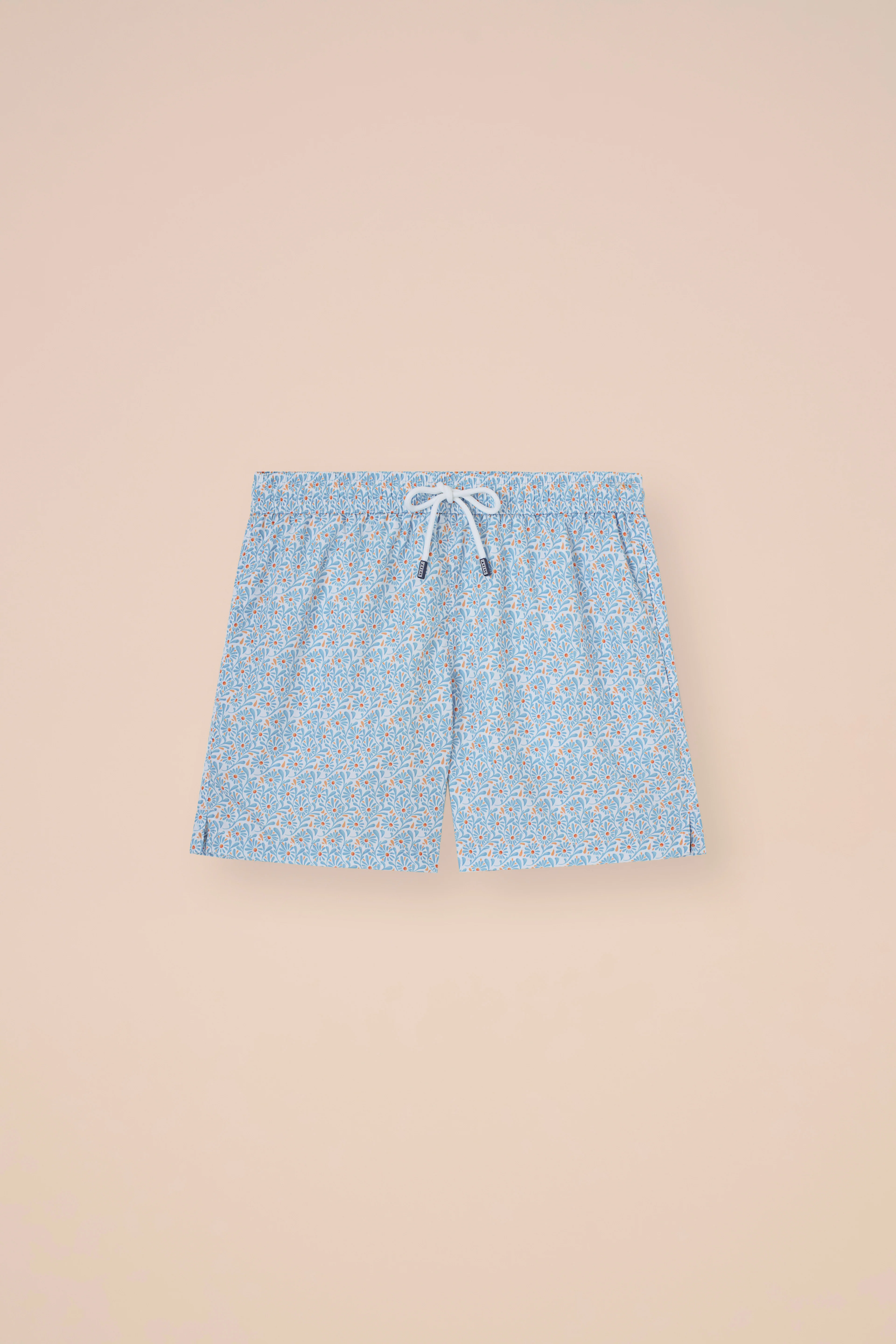 Madeira - The Sustainable Swim Trunks - Dahlia Pattern - Image 5