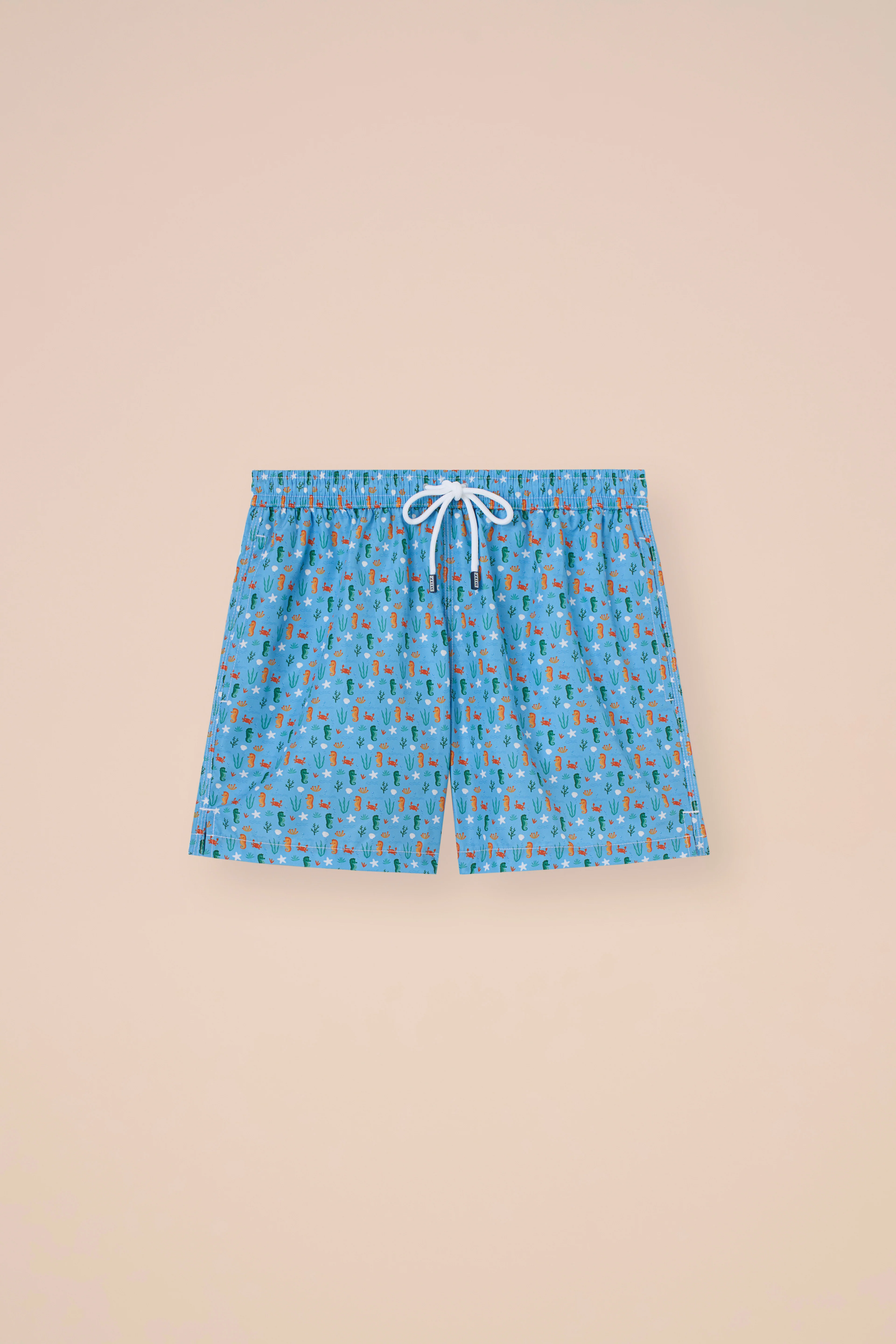 Madeira - The Sustainable Swim Trunks - Seahorse Pattern - Image 6
