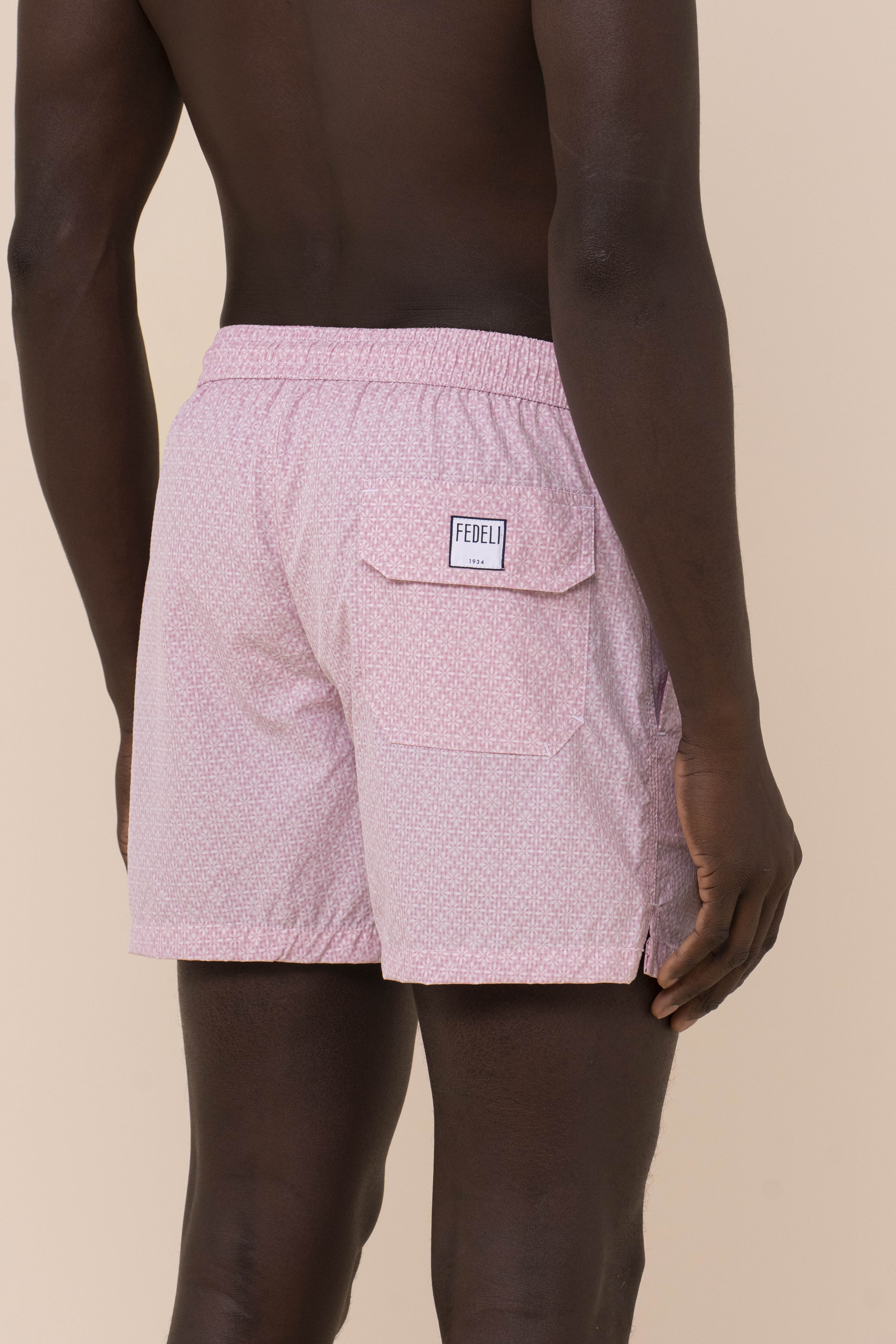 Madeira - The Sakar Swim Trunks - Daisy Pattern - Image 4