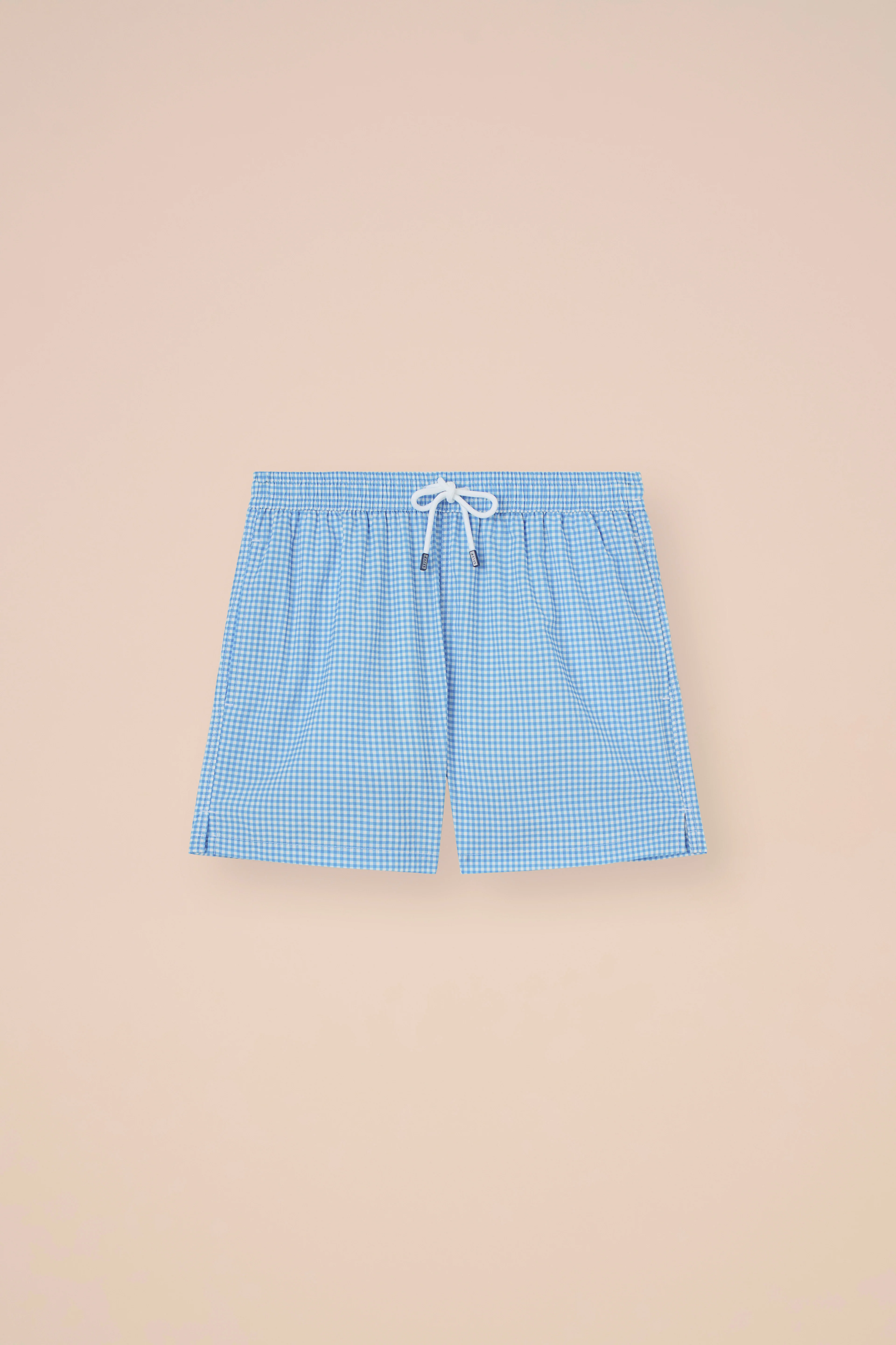 Madeira - The Sakar Swim Trunks - Gingham Pattern - Image 6