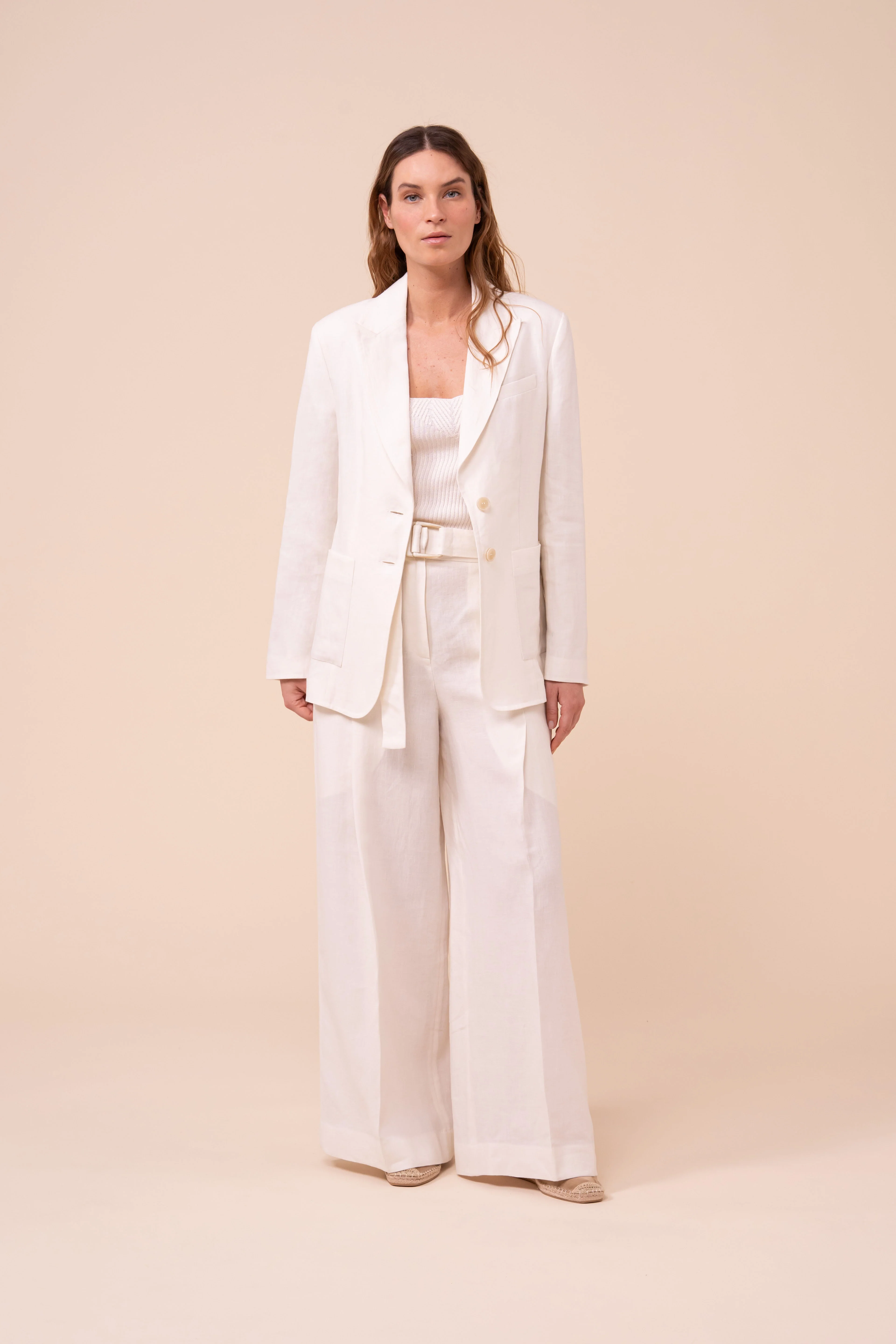 Manolo Linen Blazer - Image 9