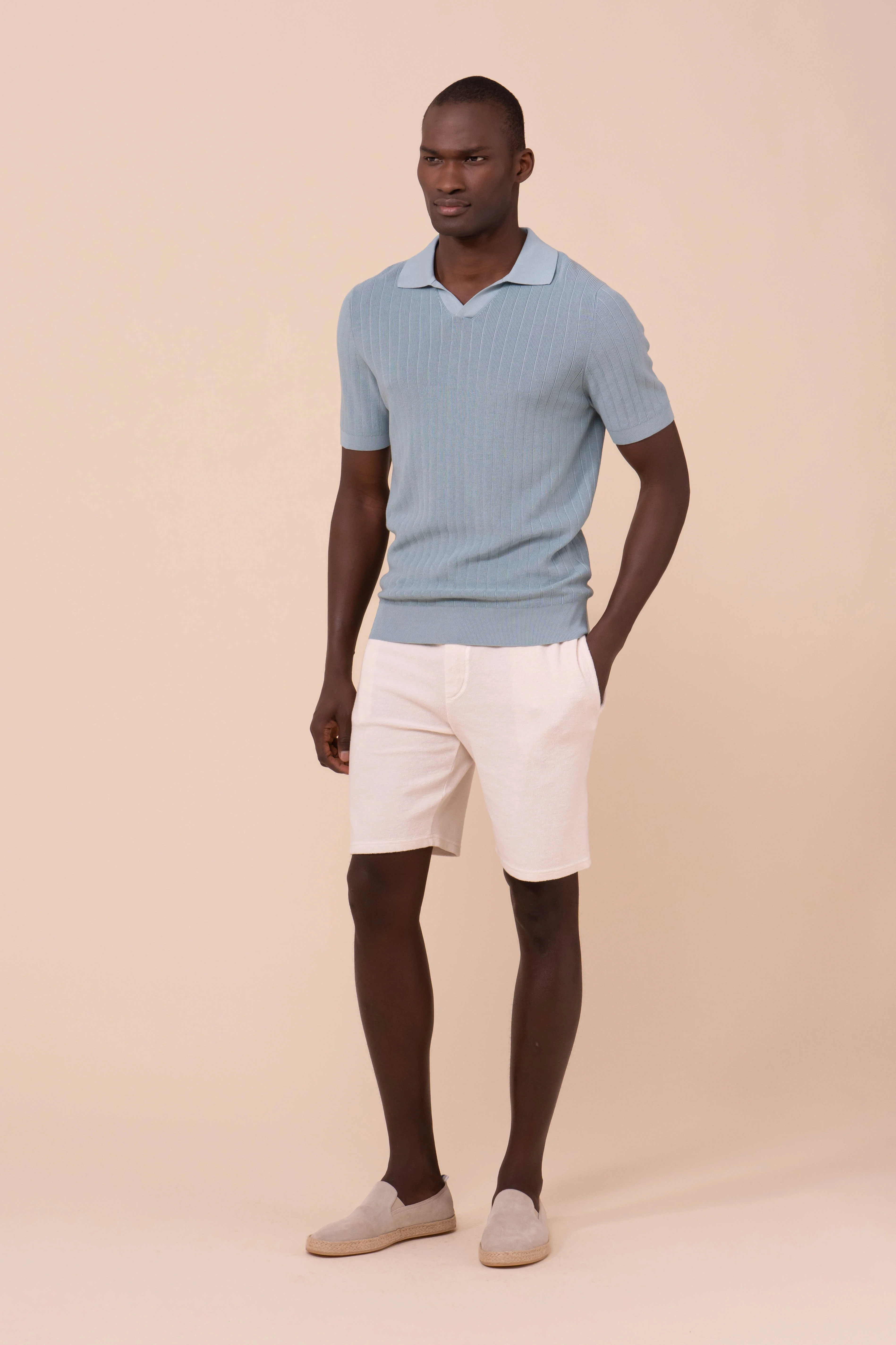 Matheus Giza Organic Cotton Short Sleeve Polo - Image 2