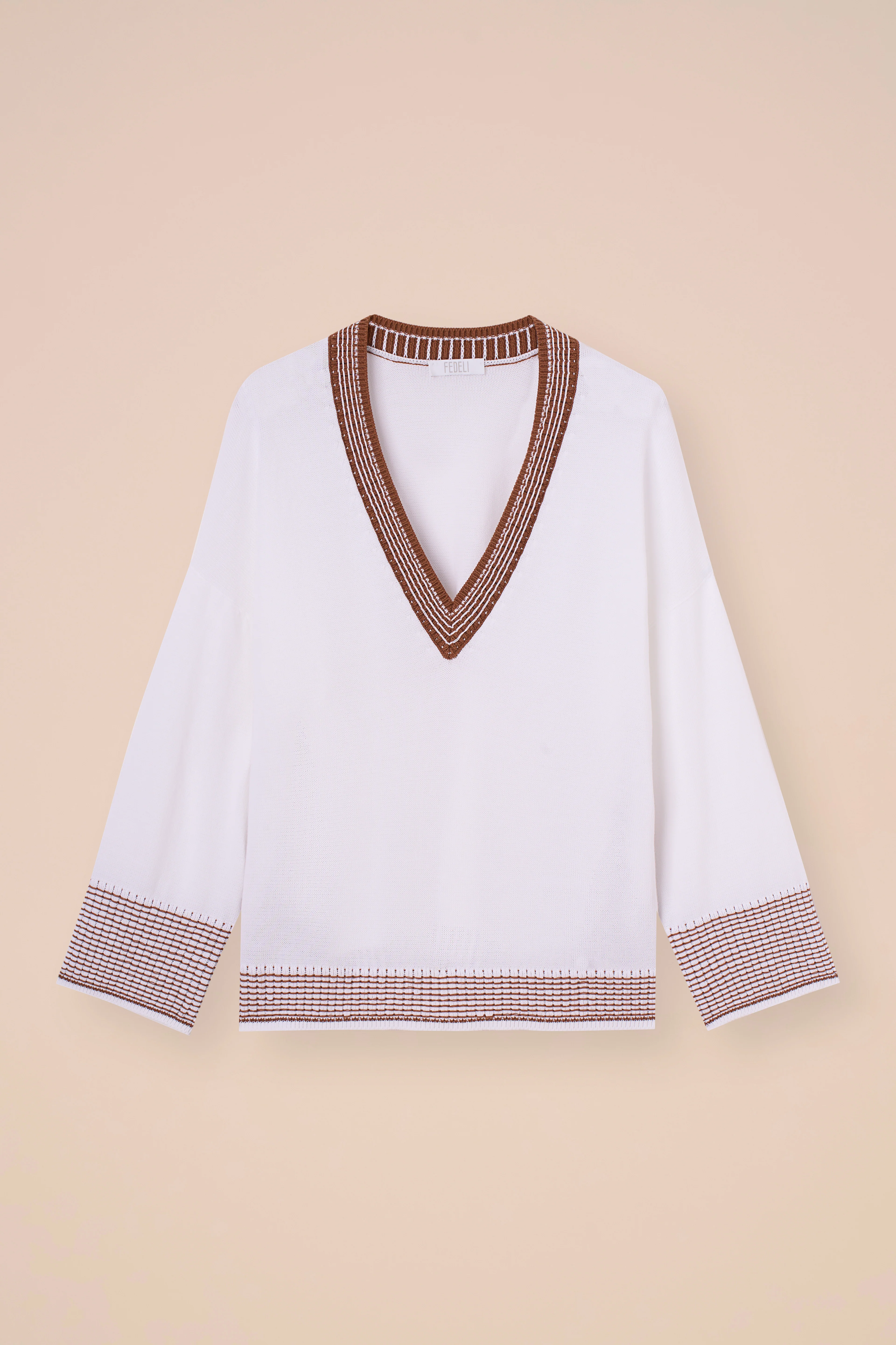 Morris Breeze Cotton V-Neck - Image 5