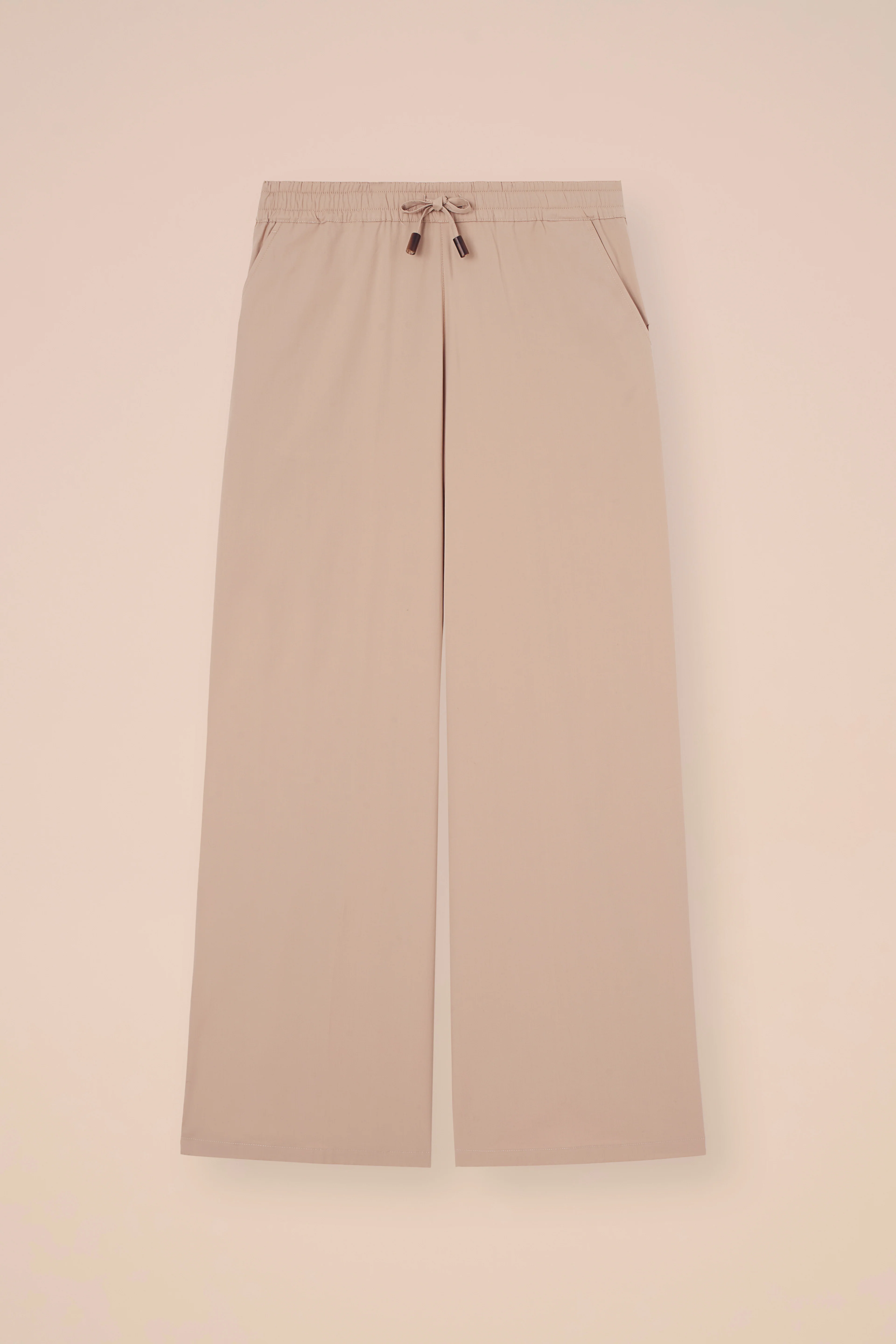 New Diana Cotton Poplin Wide-Leg Pants - Image 3