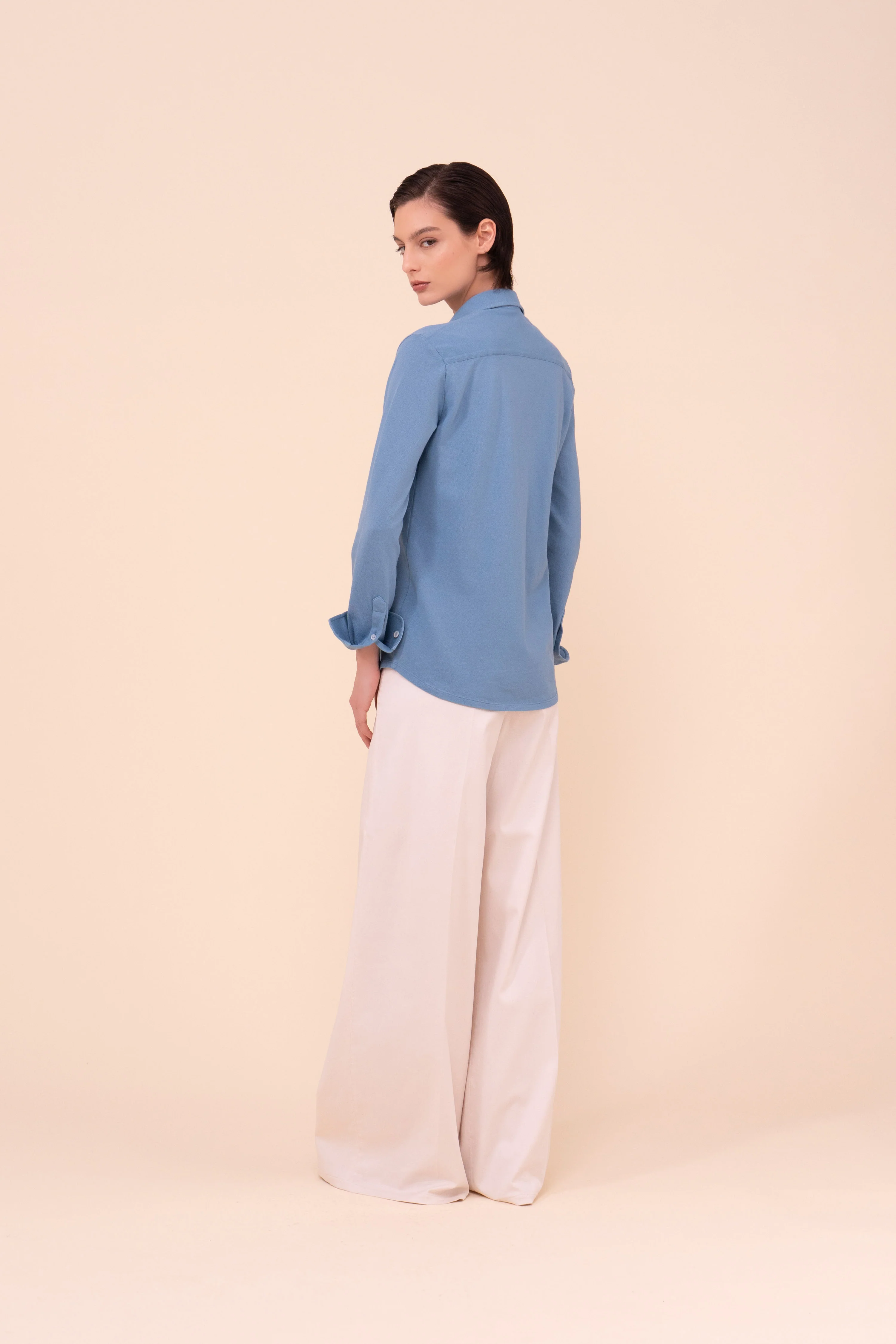 New Fenice Piquet Cotton Shirt - Image 3
