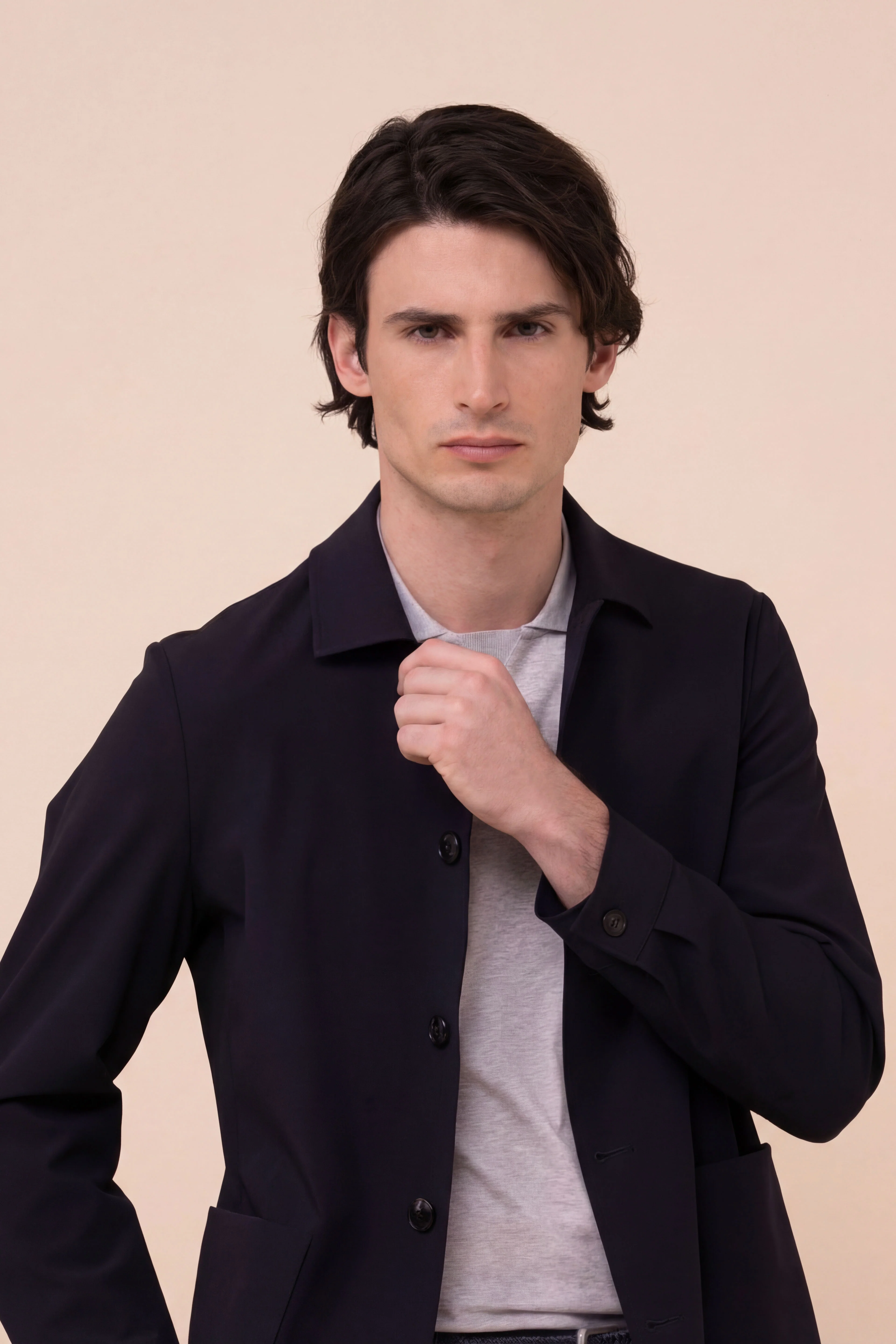 Oxford Nylon Flex Shirt Jacket - Image 4