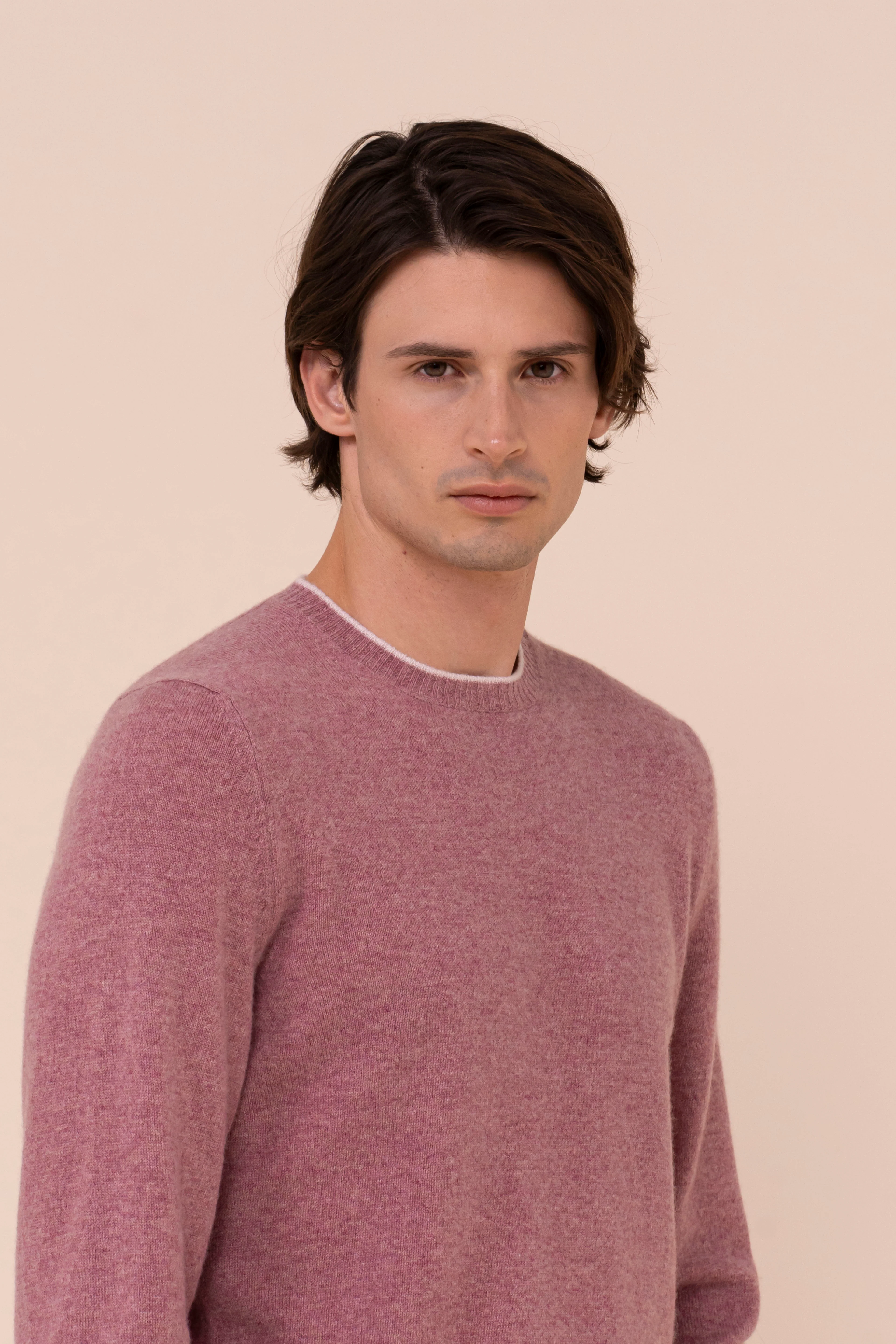 Argentina Persia Cashmere Spring Crewneck - Bicolor - Image 4